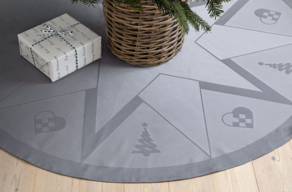 Novoform Design Stars Christmas Rug, Winter Grey
