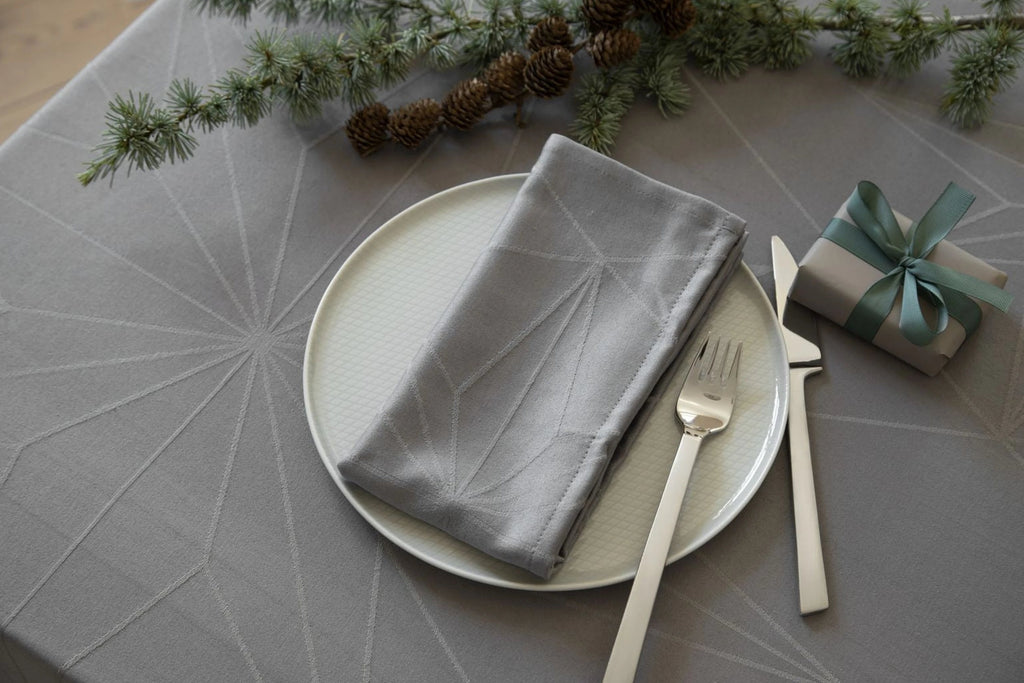 Novoform Design Stars Napkins 4 Pcs., Winter Grey
