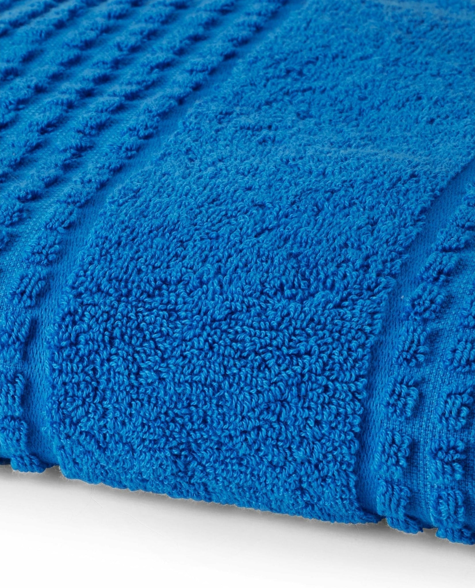 Juna Check towel 50x100 cm, blue