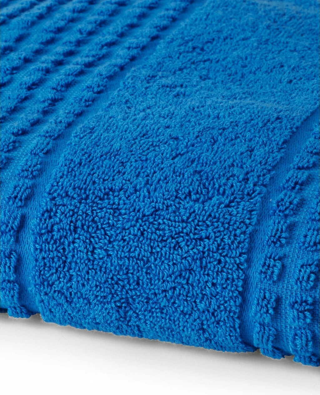 Juna Check towel 50x100 cm, blue