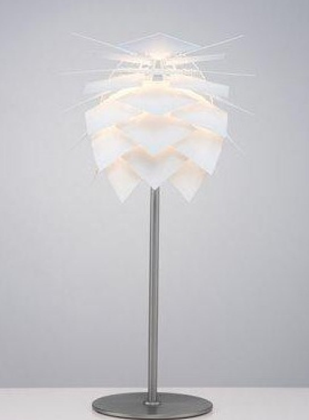 Dyberg Larsen PineApple In Between Table Lamp White, Ø24