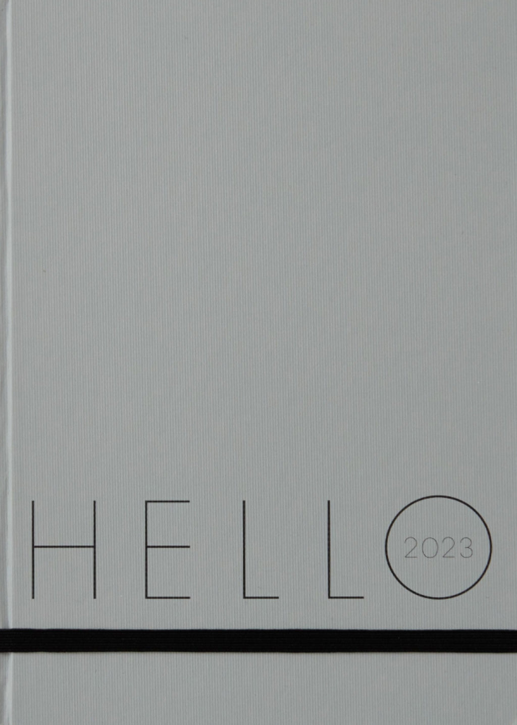 Design Letters Calendar 2023, Cool Gray