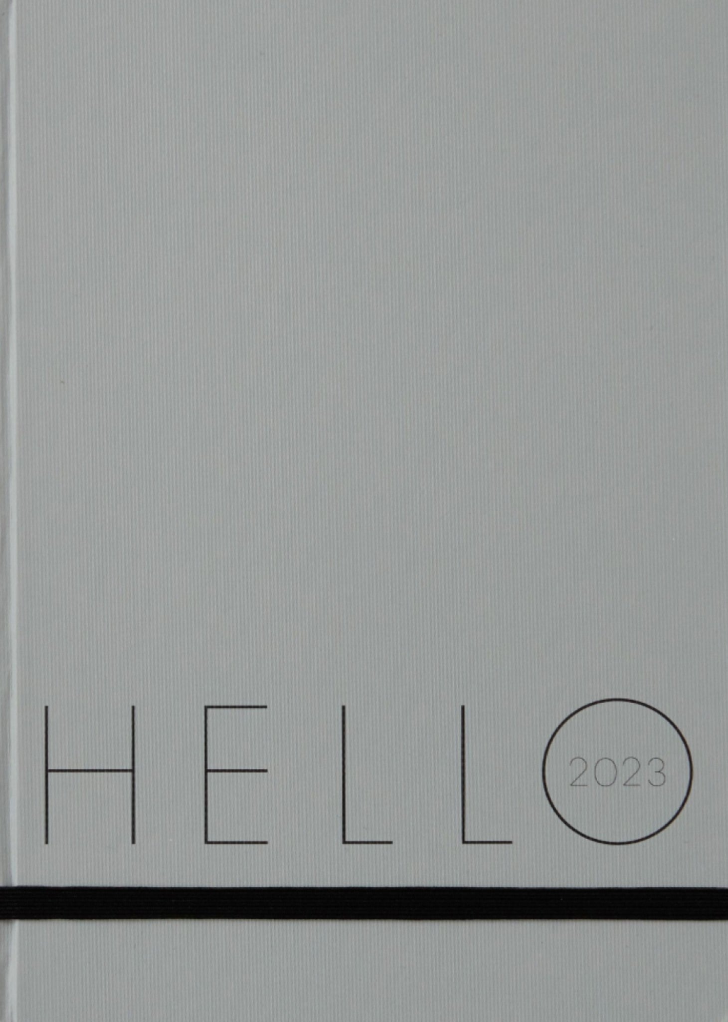 Design Letters Calendar 2023, Cool Gray