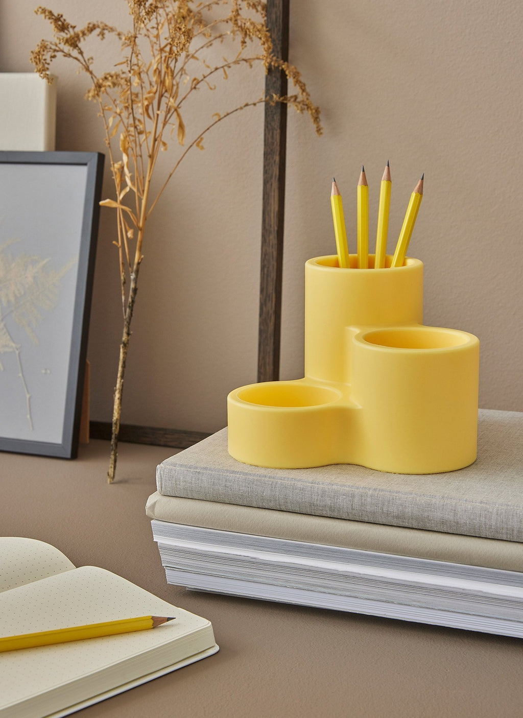 Spring Copenhagen Circles, Muted Yellow