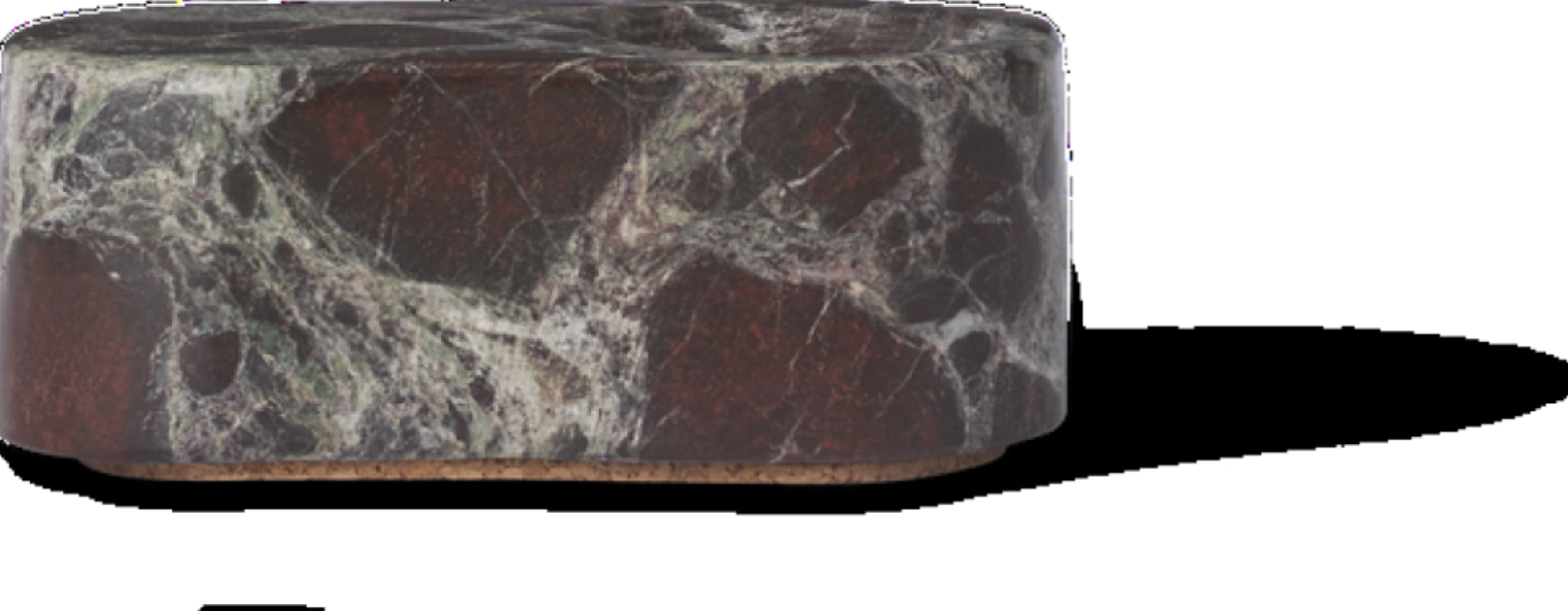 Spring Copenhagen Ovaali Candle Holder, Red