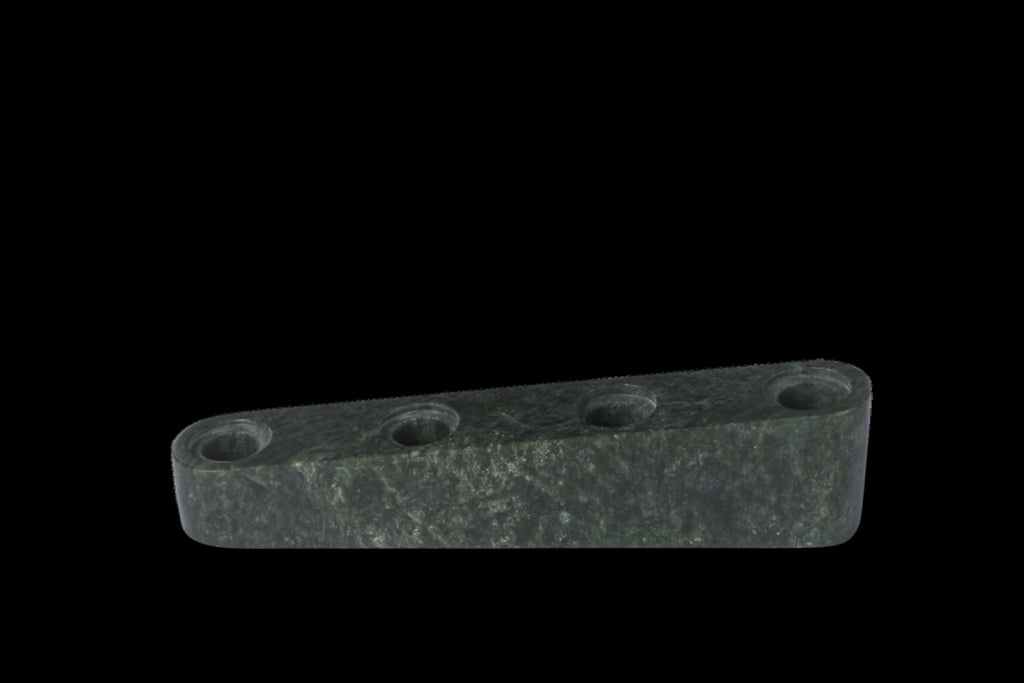 Spring Copenhagen Ilta Candleholder, Green