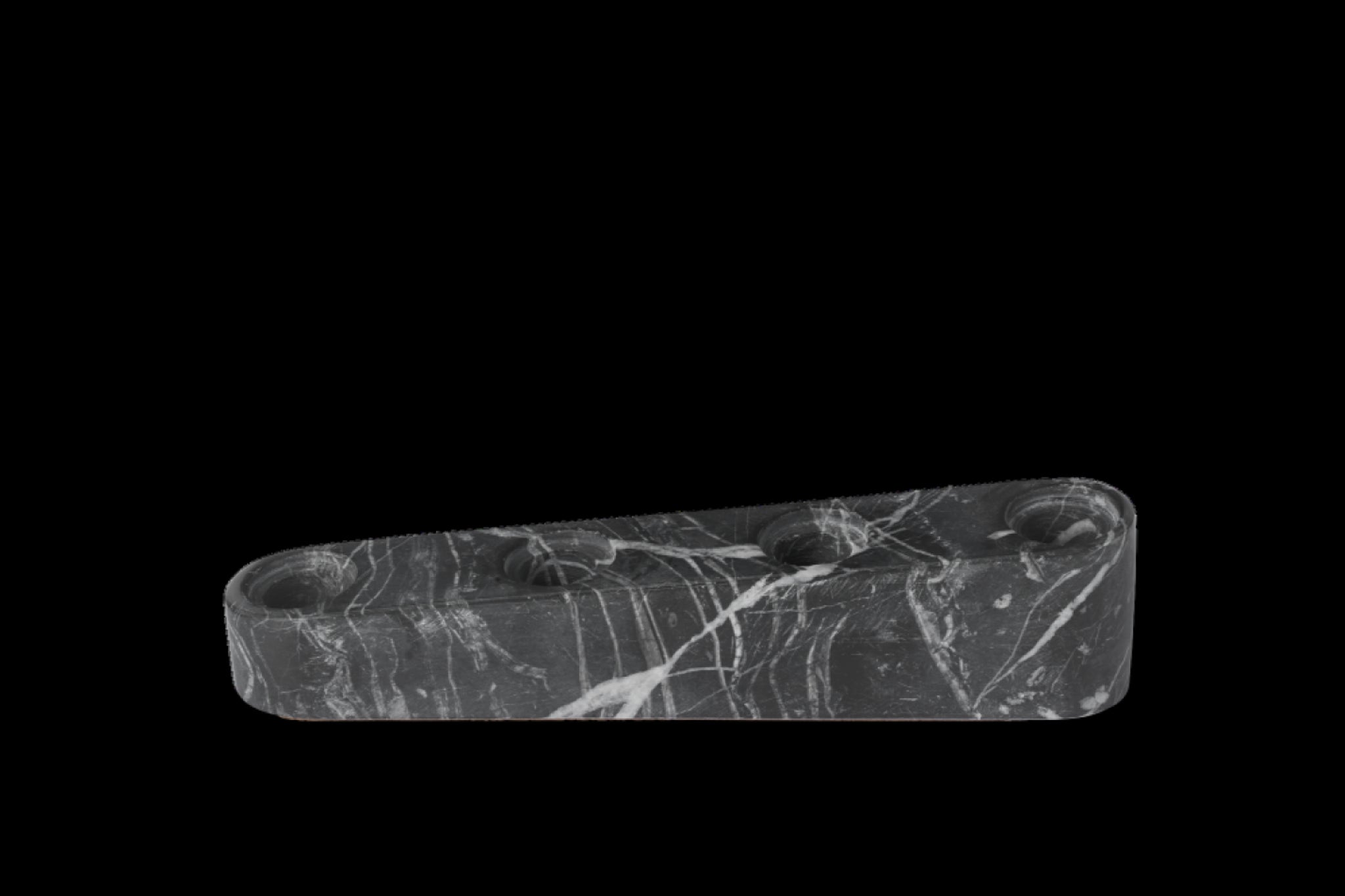 Spring Copenhagen Ilta Candleholder, Black