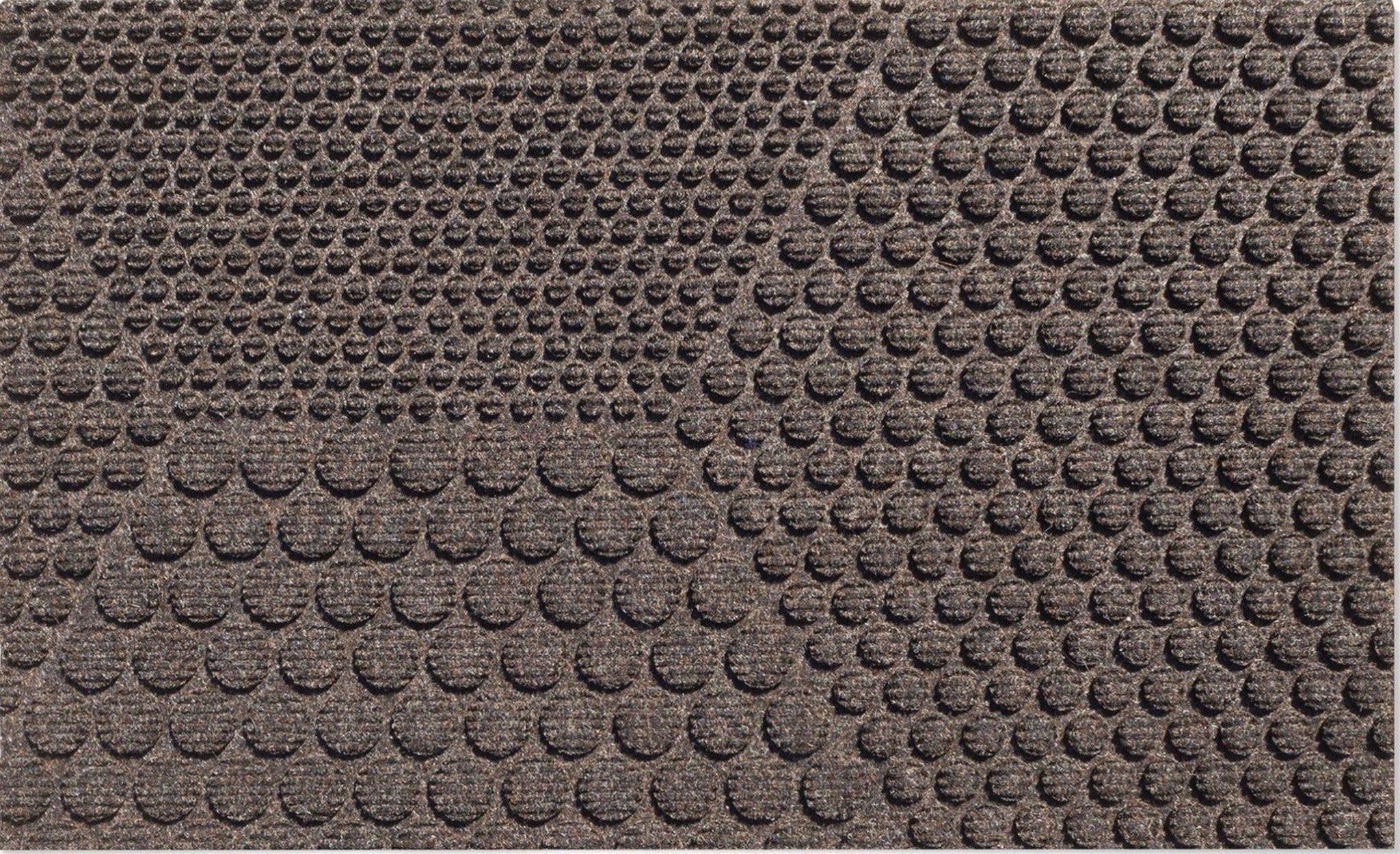 Heymat Hex Soil Doormat 45x75 cm Dark Brown PET/PP Nitrile Rubber