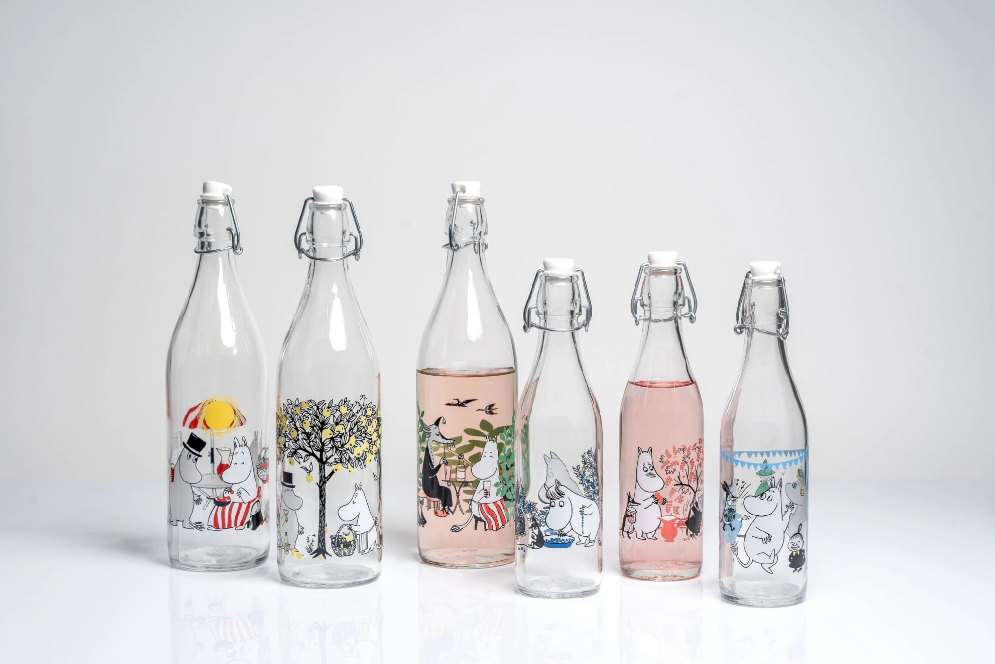 Muurla Moomin Glass Bottle, Berries