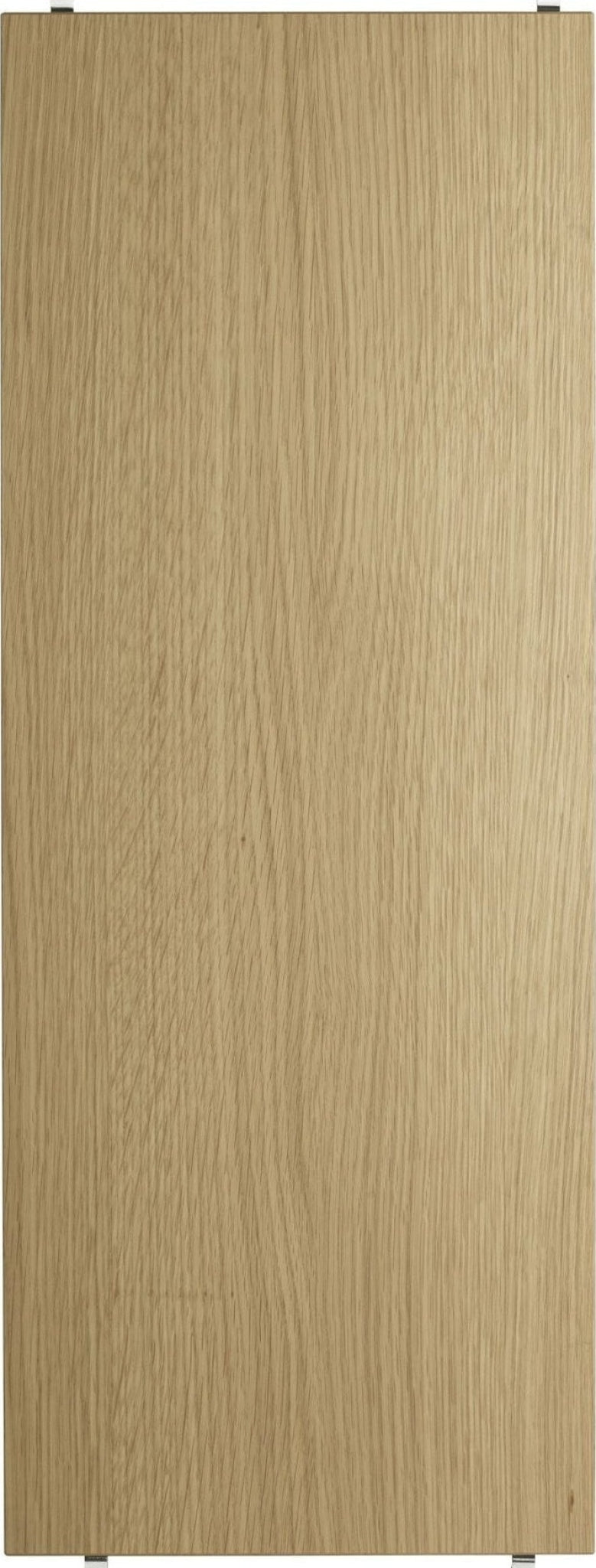 String Furniture String System Wooden Shelf Black Stained Ash 30x78 Cm, Set Of 3