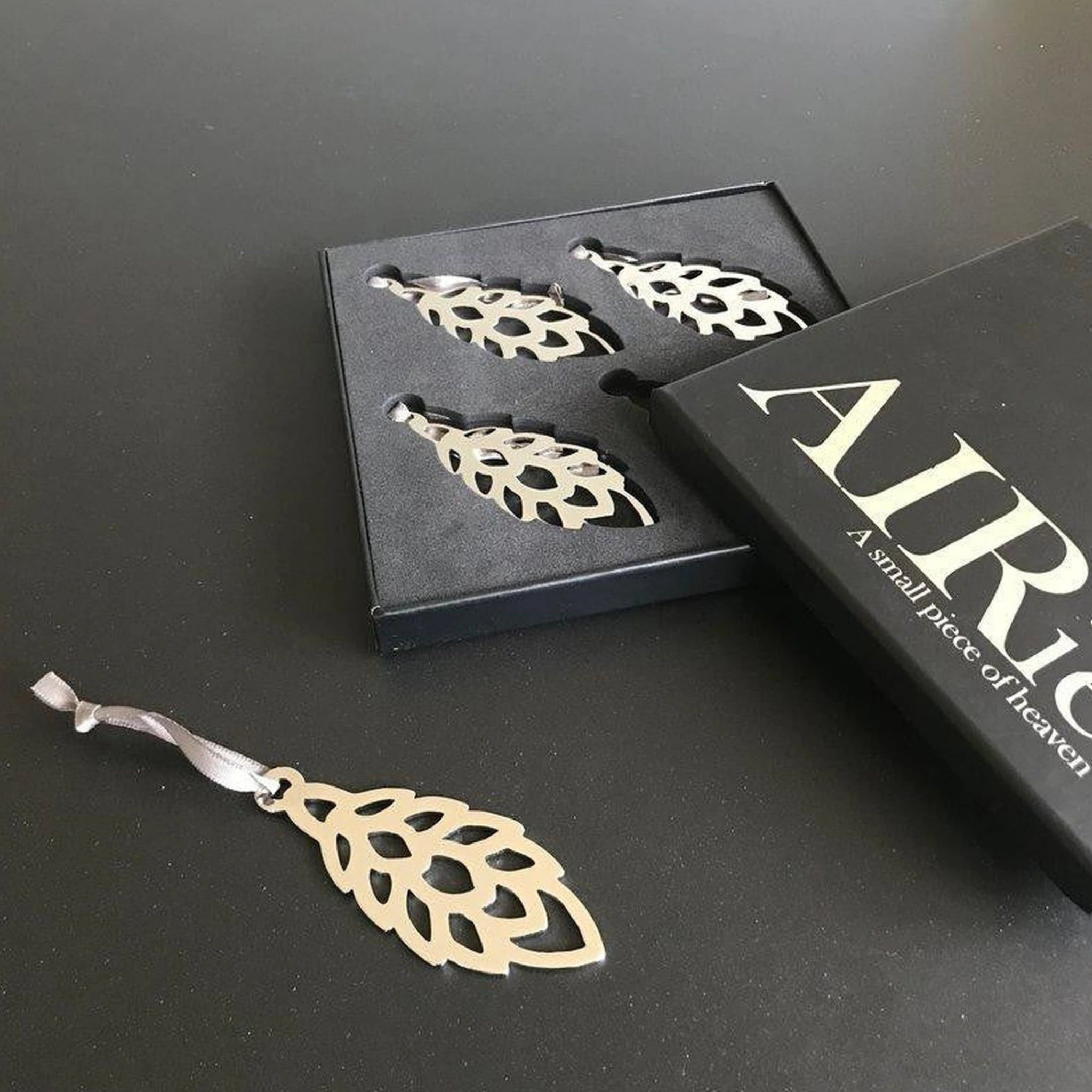 AIRies pine cones silver set of 4, small