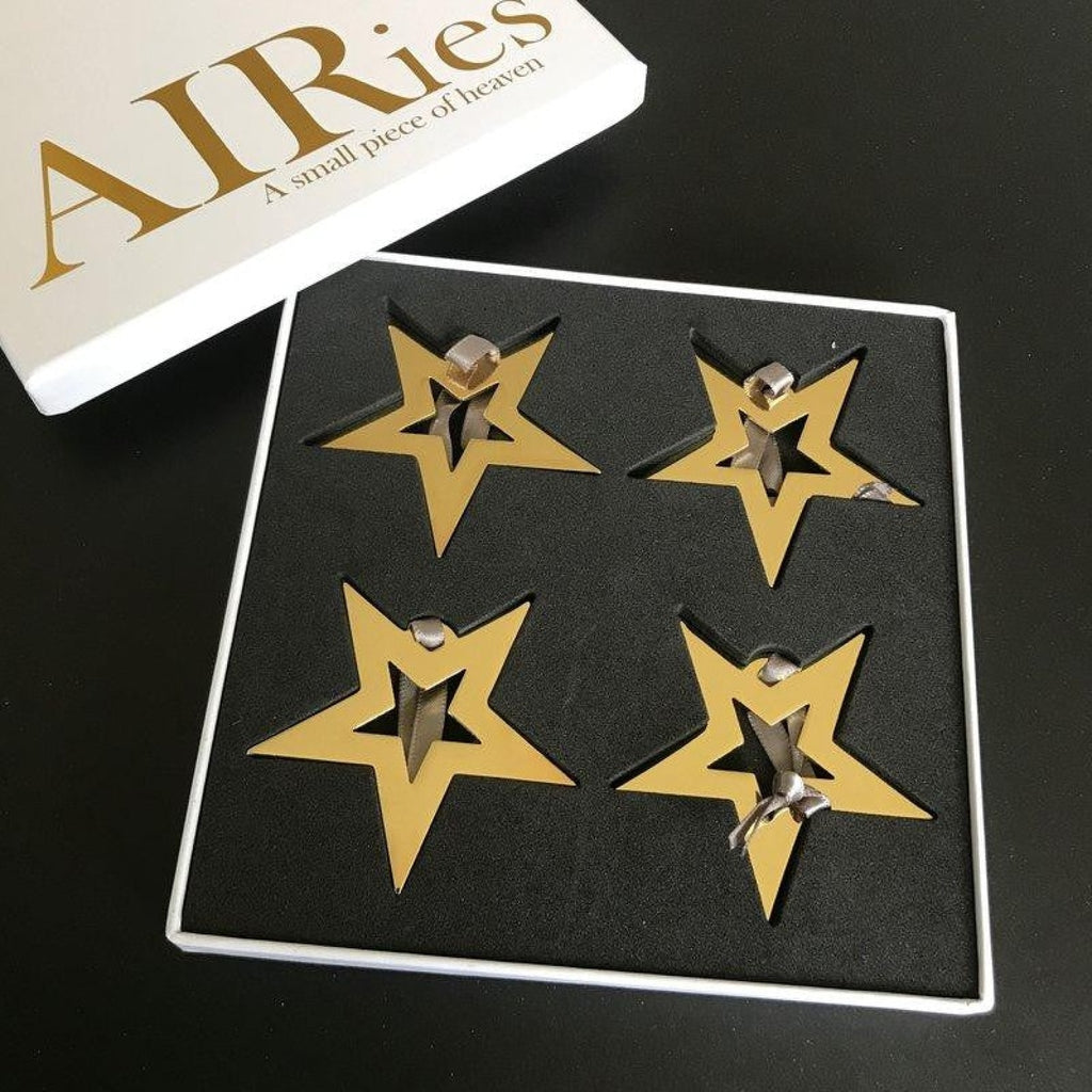 AIRies Star Gold Set of 4, Small