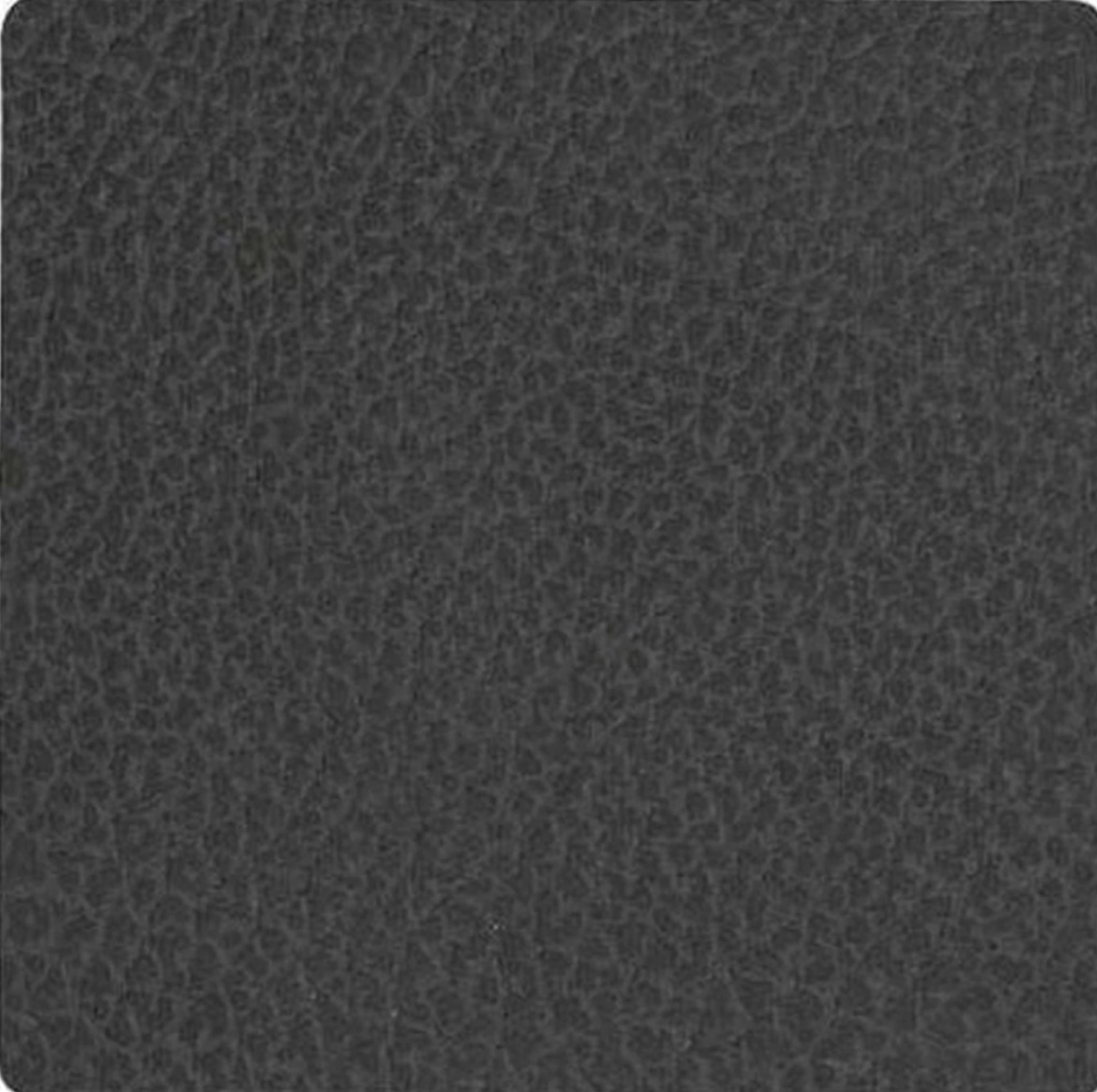 Lind DNA Square Glass Coaster Hippo Leather, Black Anthracite