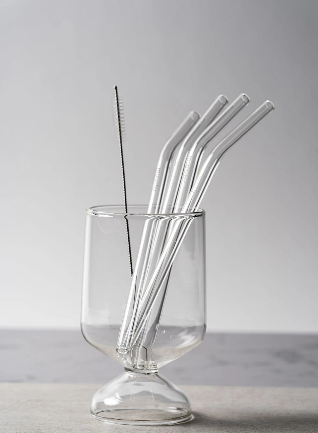 Muurla Glass Straws + Brush