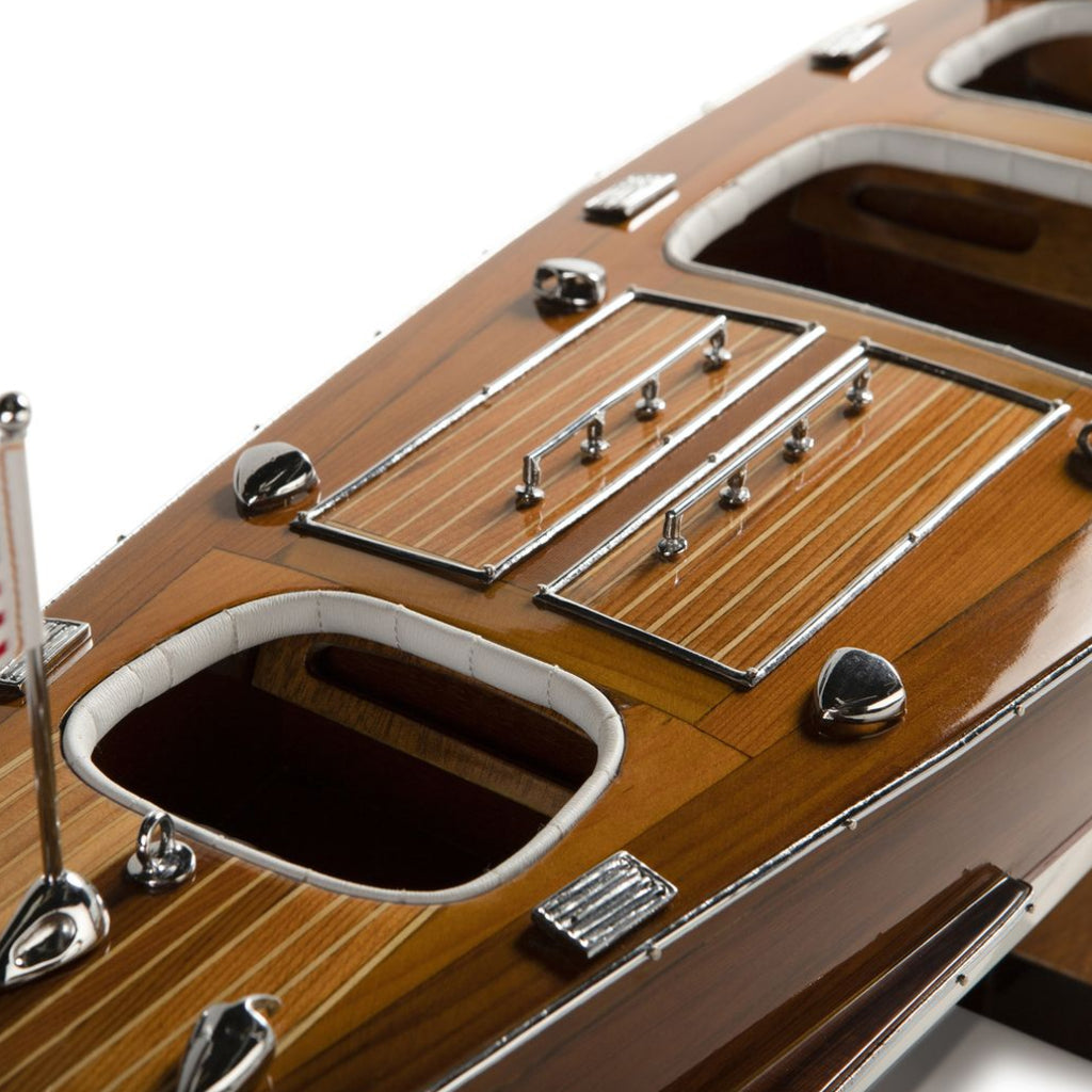 Authentic Models Triple Cockpit Boat Model