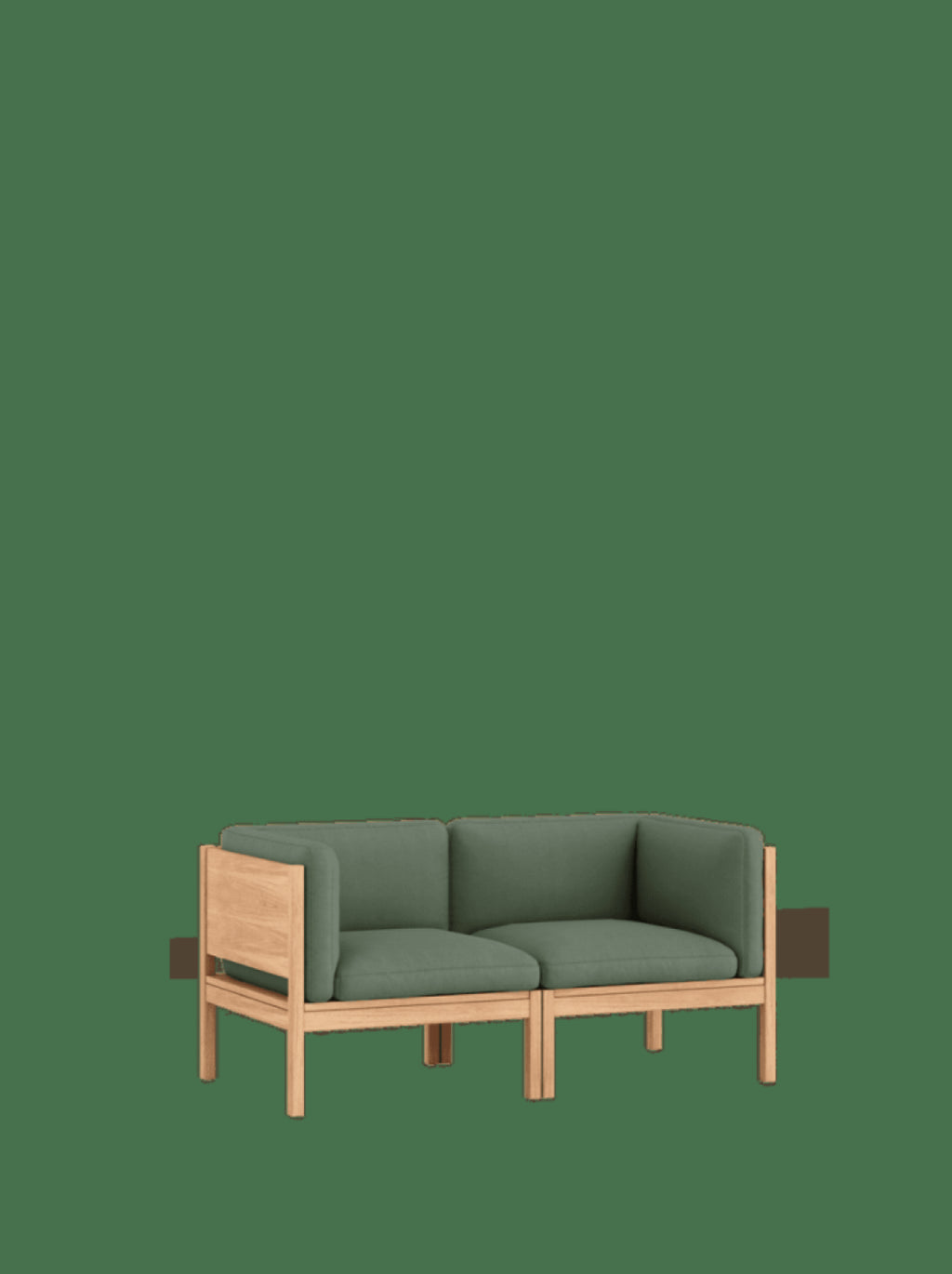 Moebe Modular Sofa Set, 2 Seater Sofa With Sides, Field 943 (fsc Mix Credit)