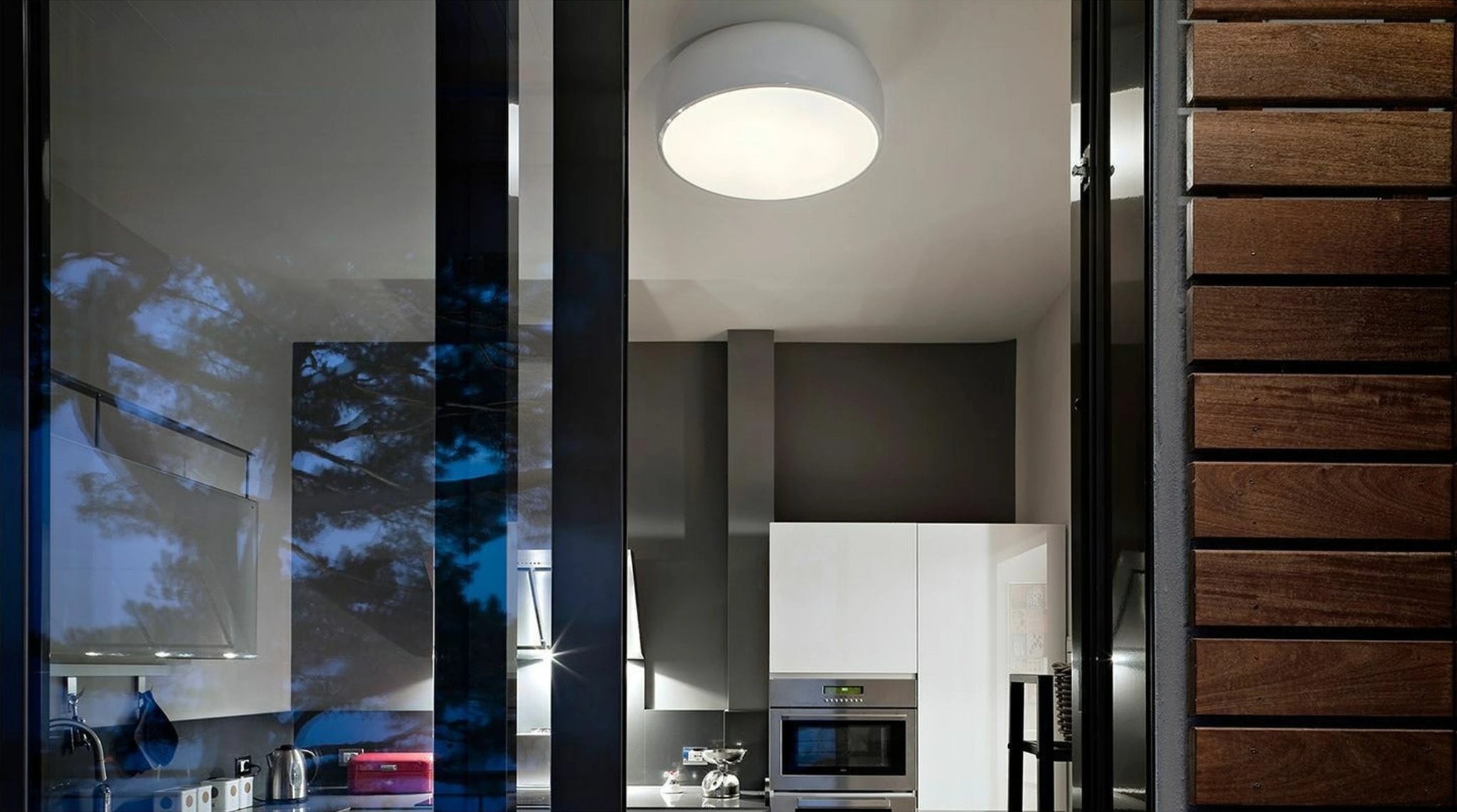 Flos Smithfield Pro C Ceiling Lamp, White