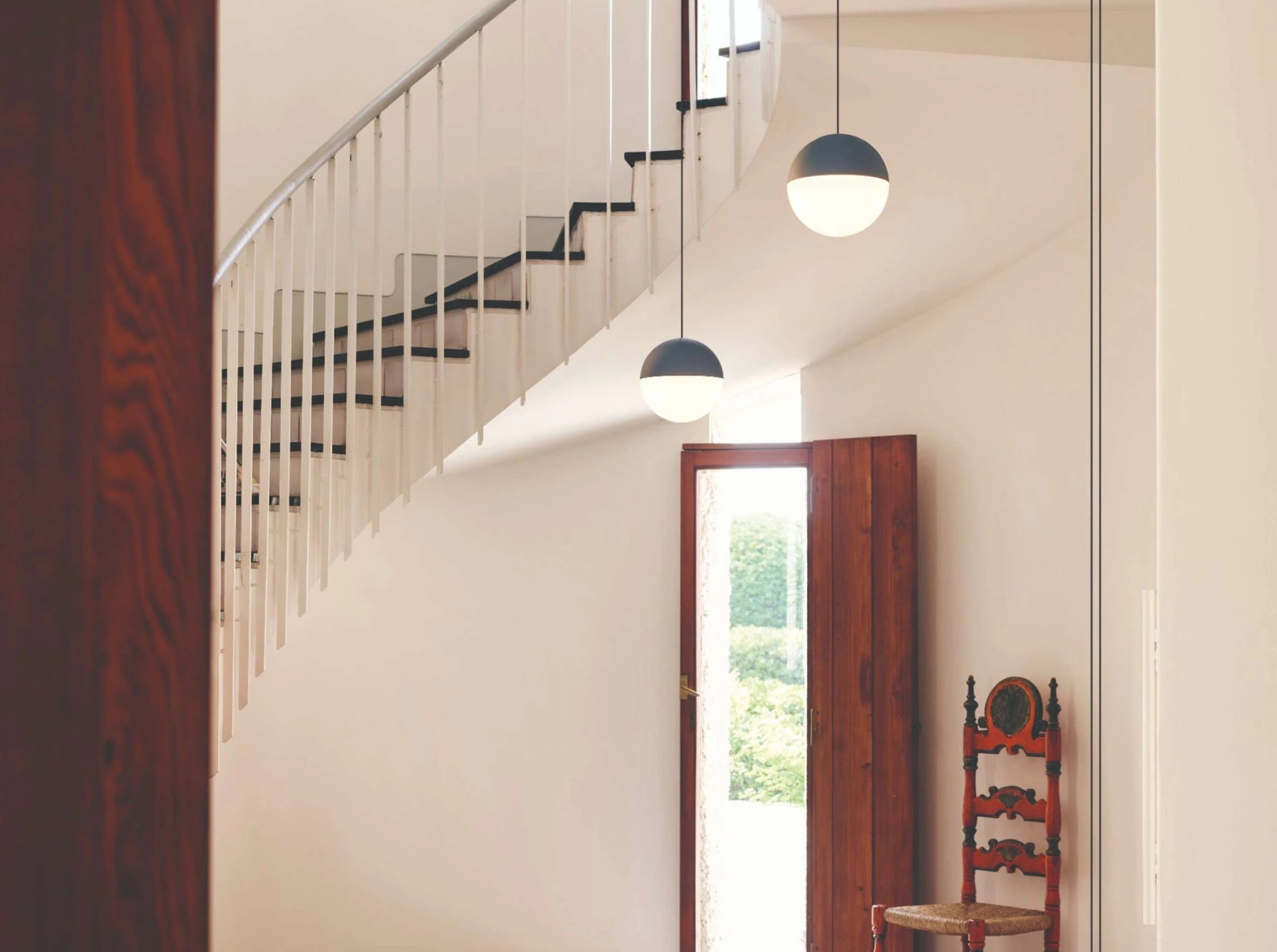 Flos String Light Ball Head Pendant Lamp 12 M, White