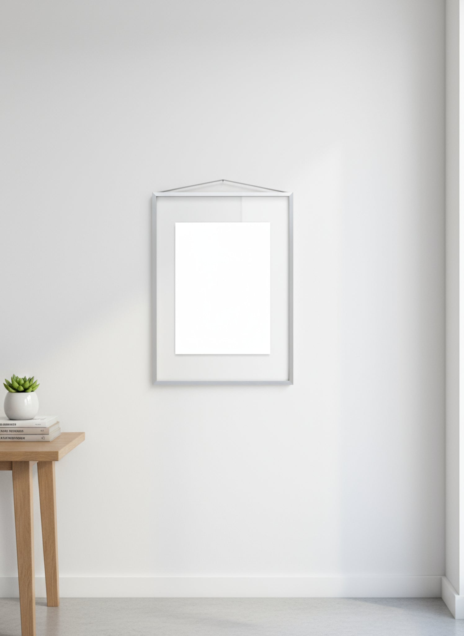 Moebe Frame, Brushed Aluminium, A2