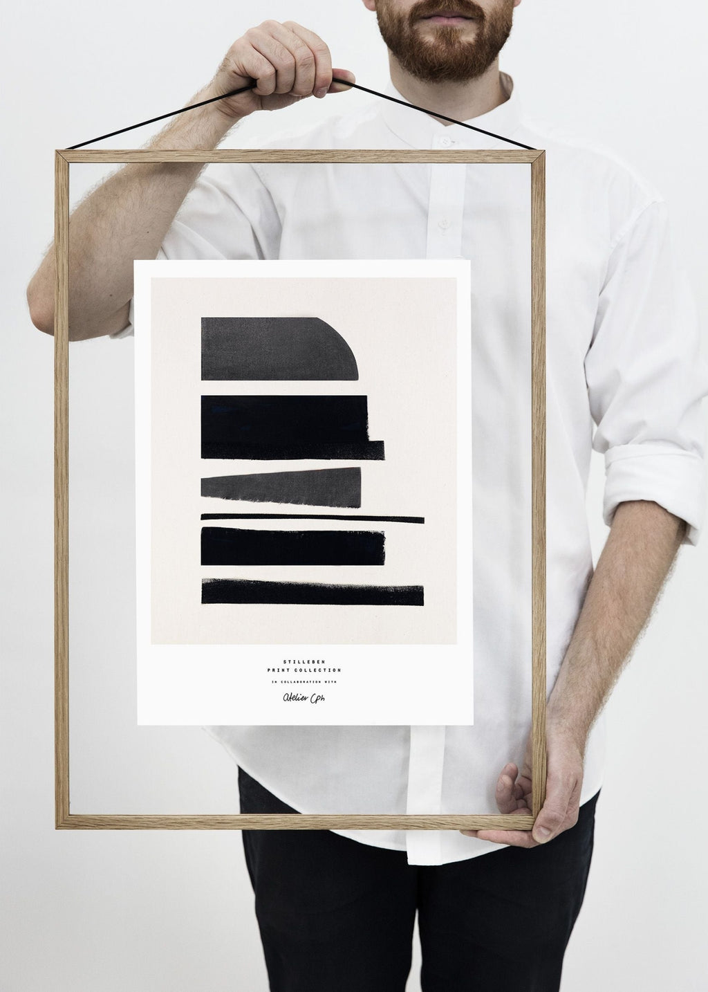 Moebe A3 Oak Frame: Stylish European Design with Acrylic Glass