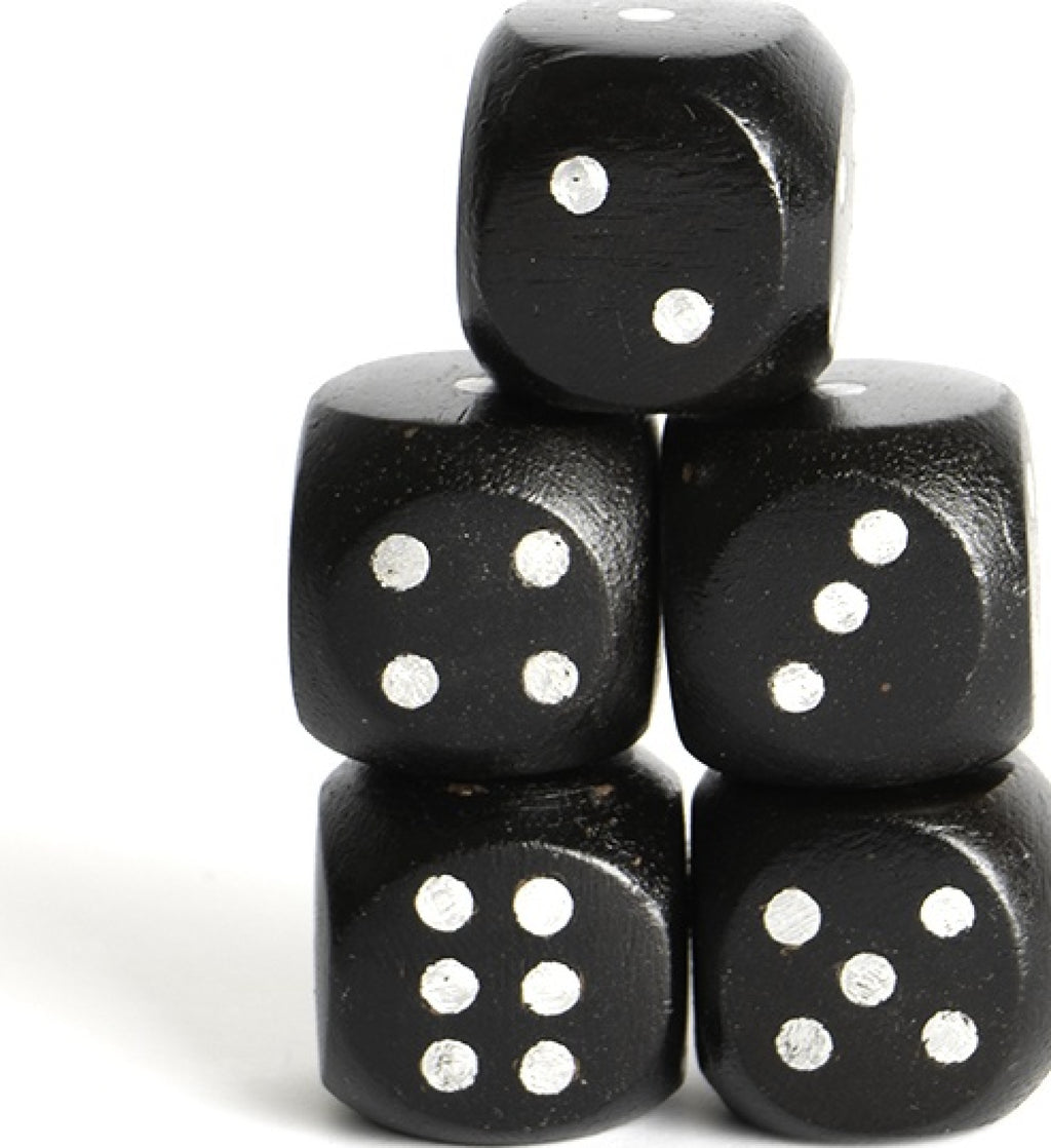 Authentic Models Cube Box Throw The Dice, Black