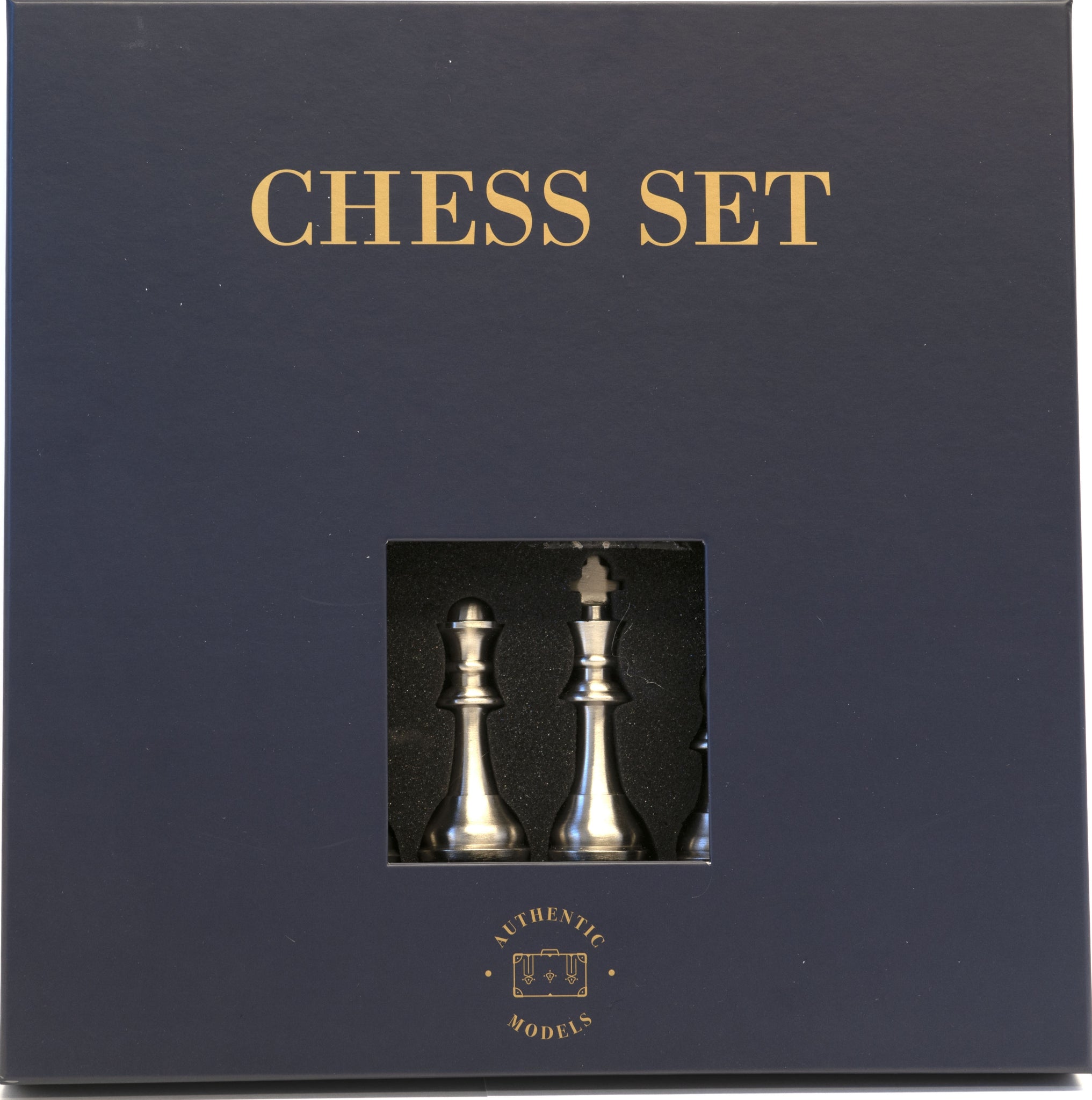 Authentic Models Chess Set Metal