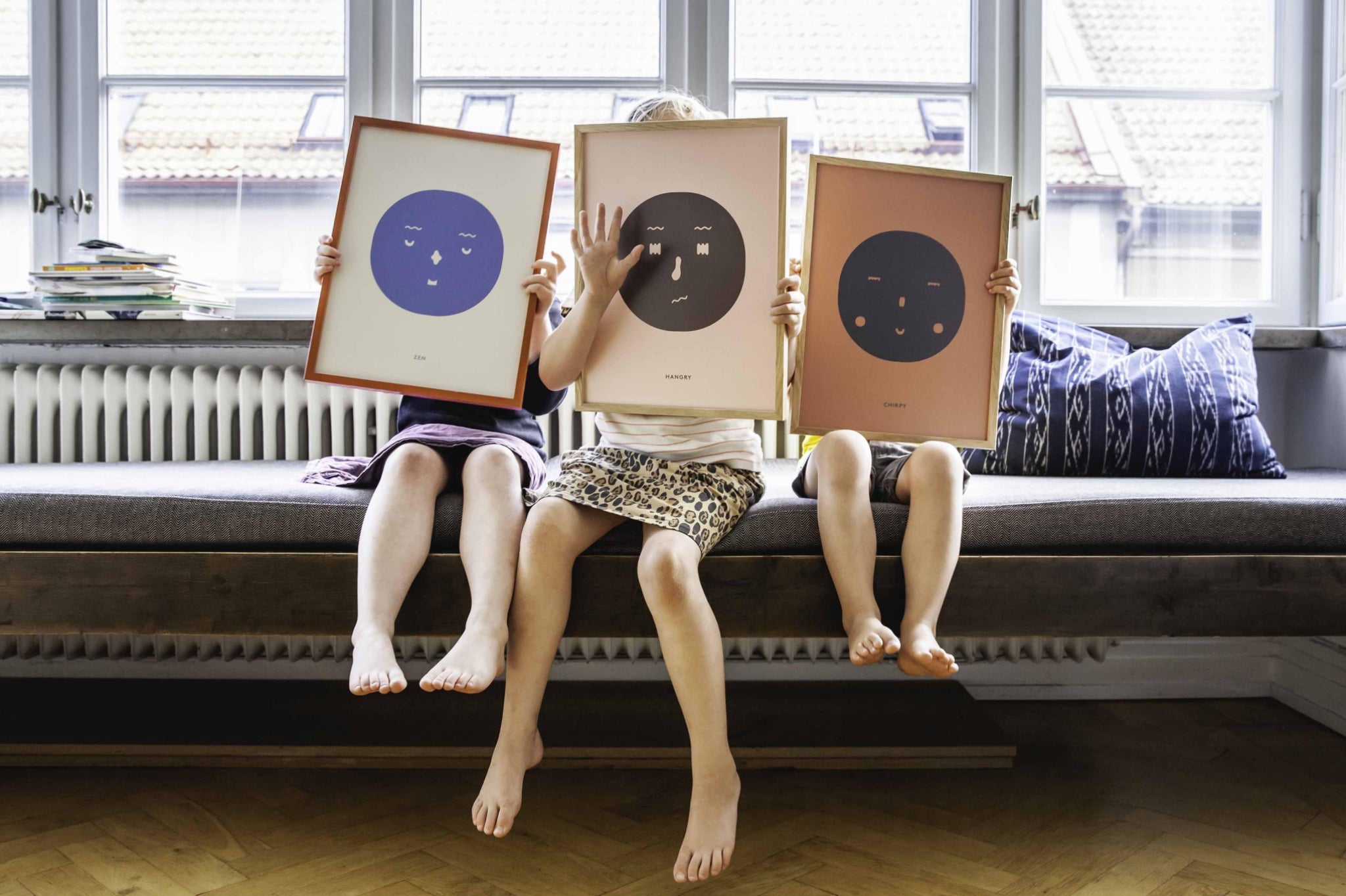 Paper Collective Chirpy Feeling Poster, 50x70 Cm