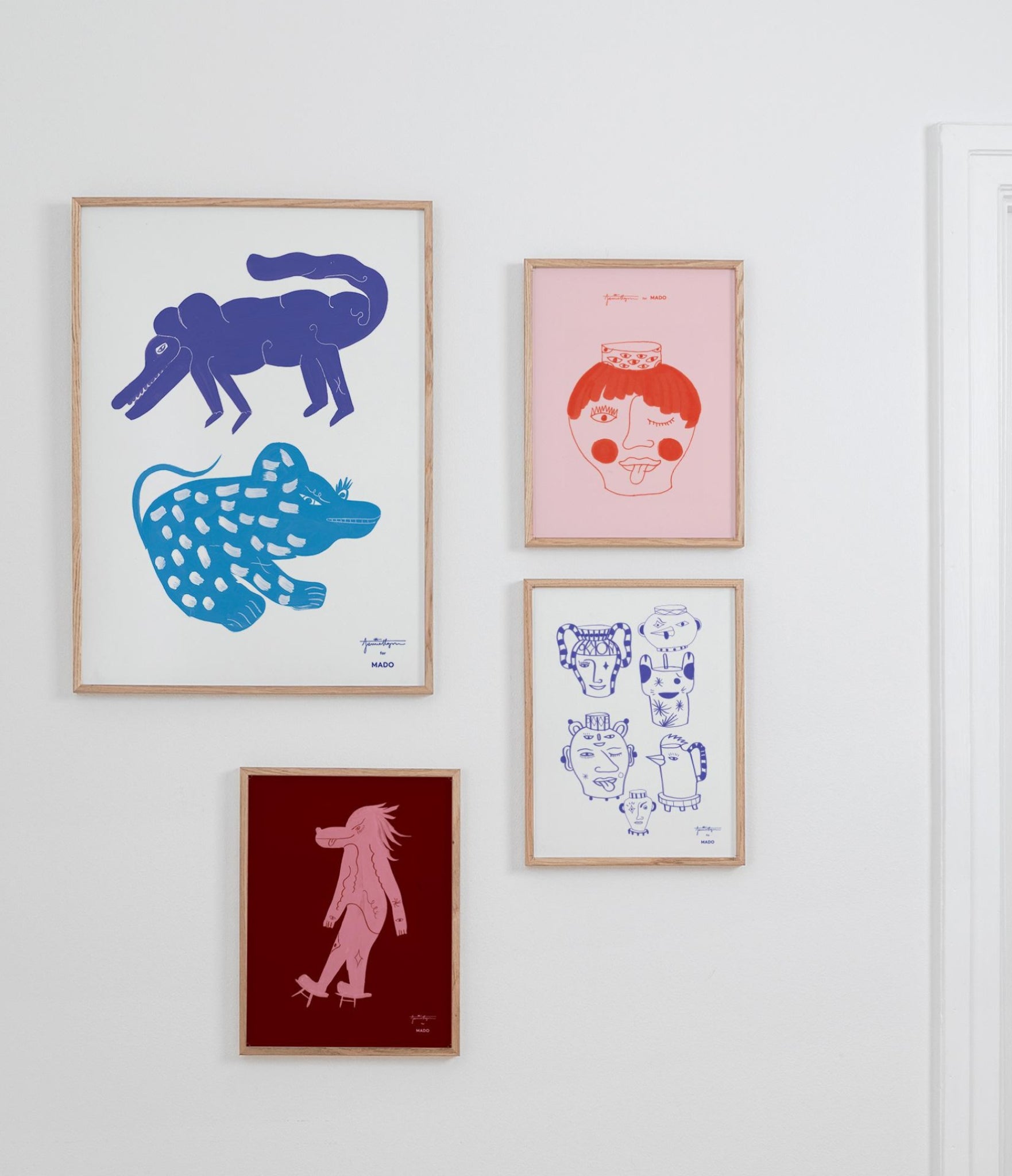 Paper Collective Tongy Pongy Poster, 30x40 Cm