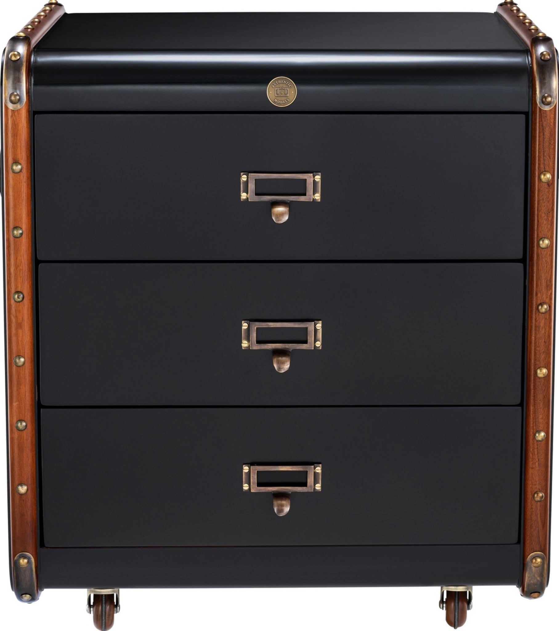 Authentic Models Stateroom Drawers Black, Small