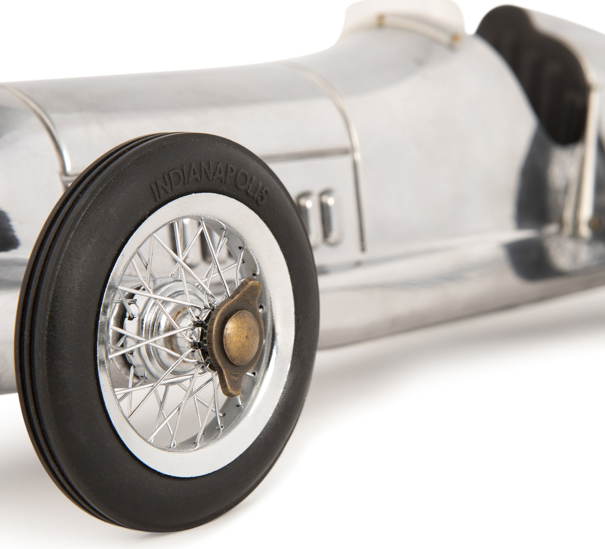 Authentic Models Silver Arrow Racing Car Model