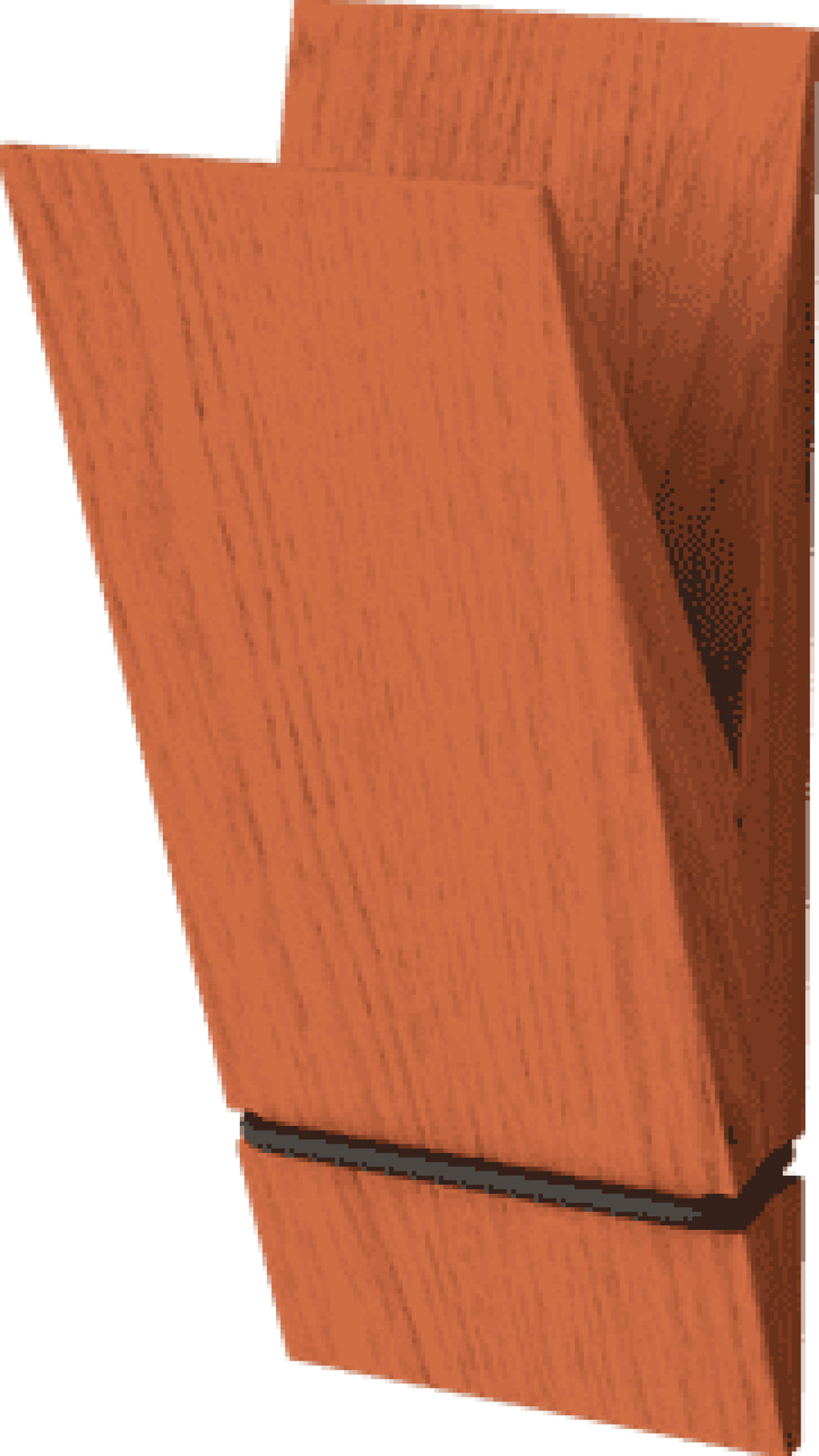 Moebe Pinch Rose: Elegant Oak Photo & Keepsake Holder for Treasured Memories