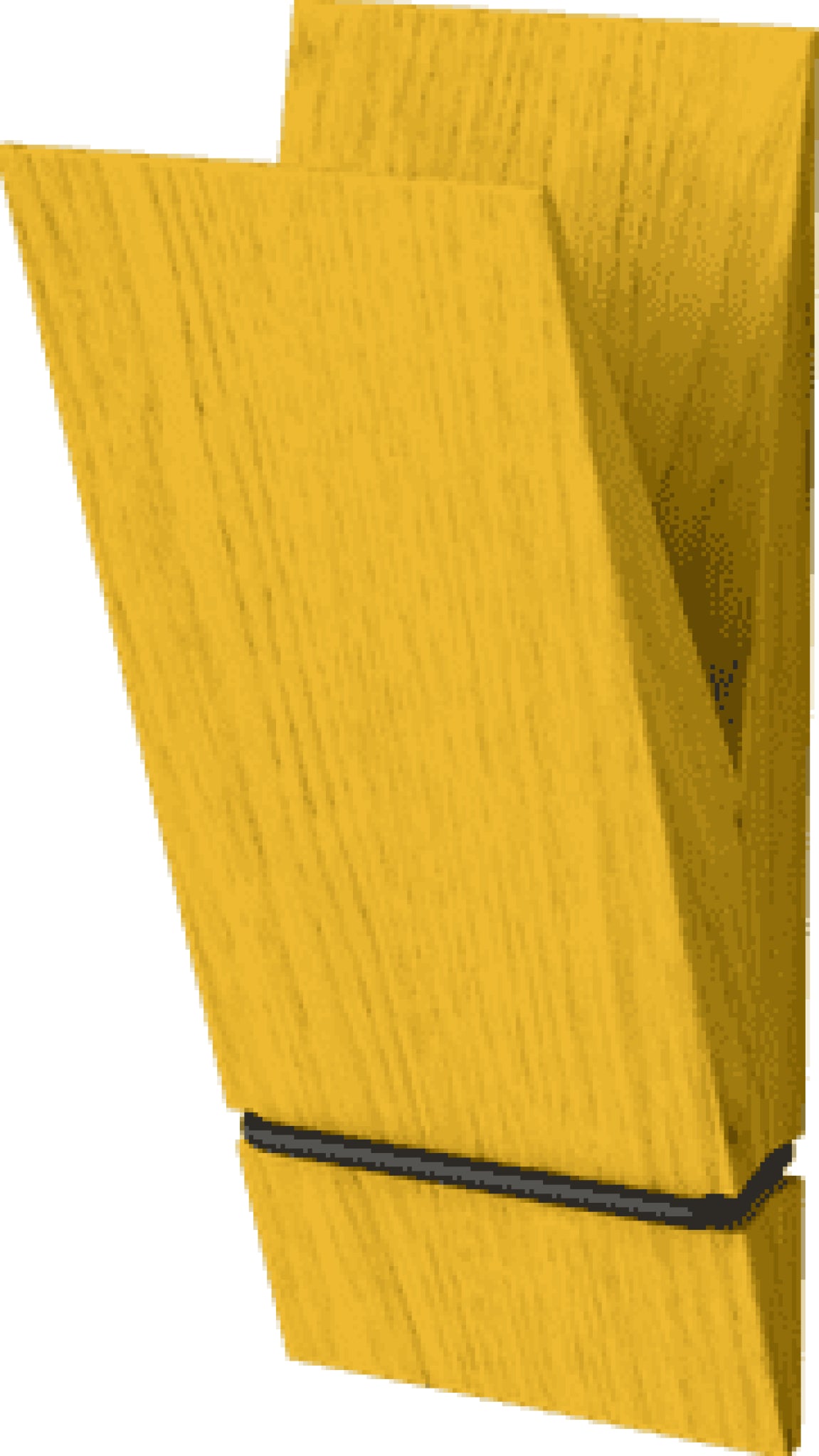 Moebe Pinch Yellow: Stylish Oak Keepsake Holder for Treasured Memories