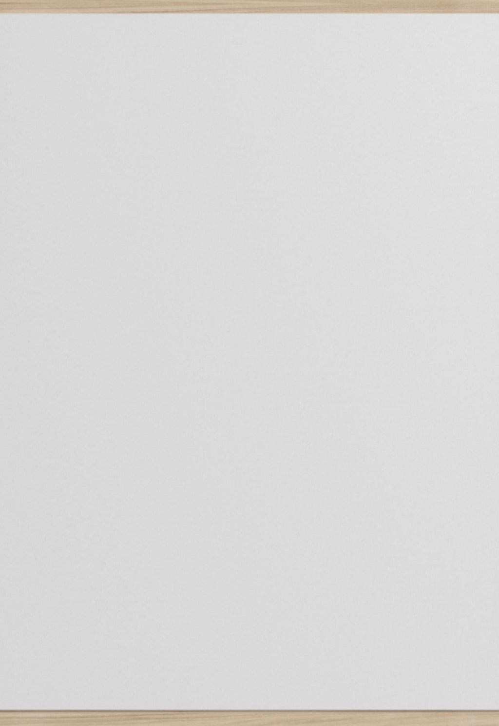 Moebe Rectangular Ash Wall Mirror 43.3x30 cm - Minimalist Nordic Design