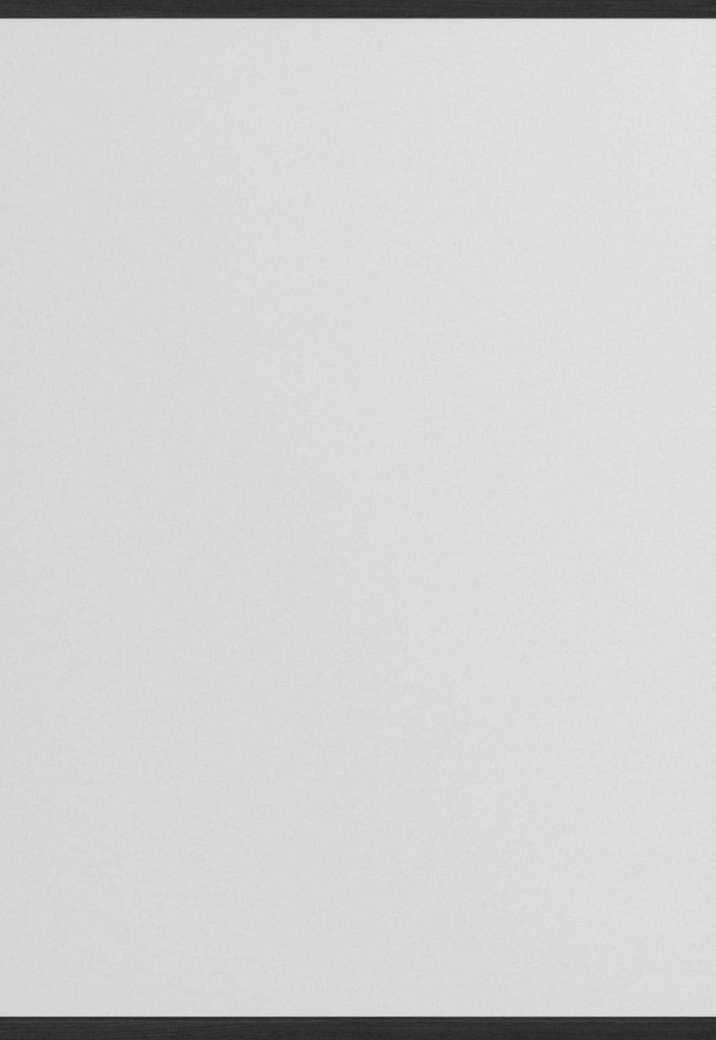 Moebe Black Rectangular Wall Mirror 43.3x30 cm - Minimalist Oak Design