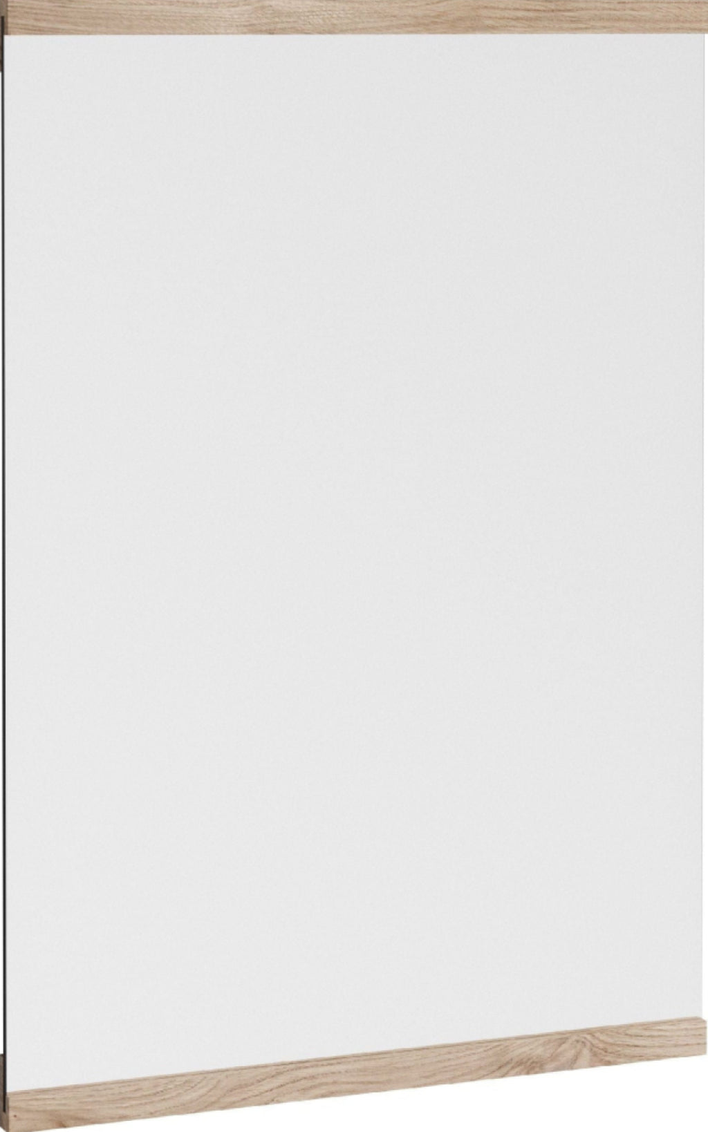 Moebe Rectangular Oak Wall Mirror 43.3x30 cm - Minimalist Nordic Design