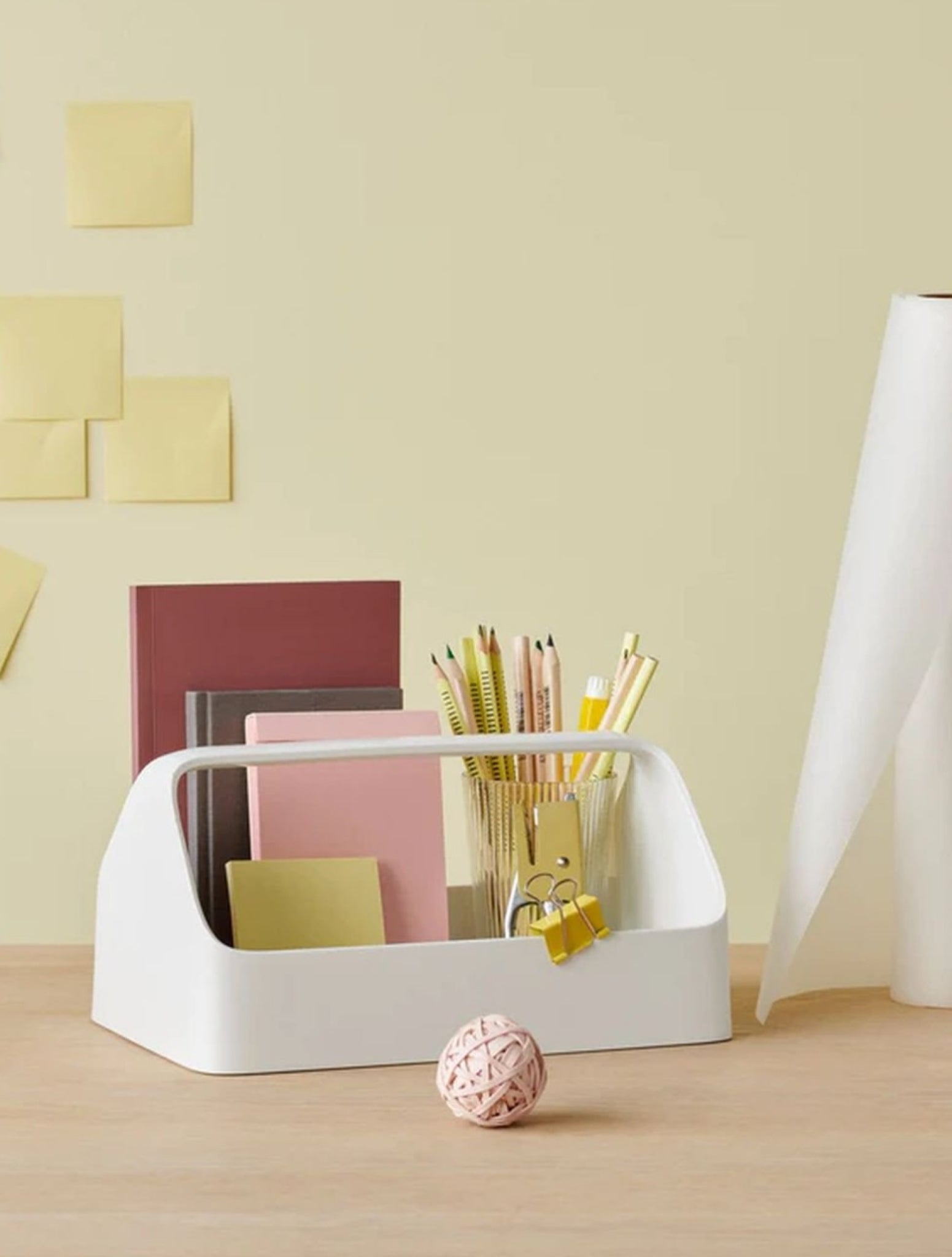 Rig Tig Mobile Phone Box Storage Box 28x18x14 Cm, Light Grey