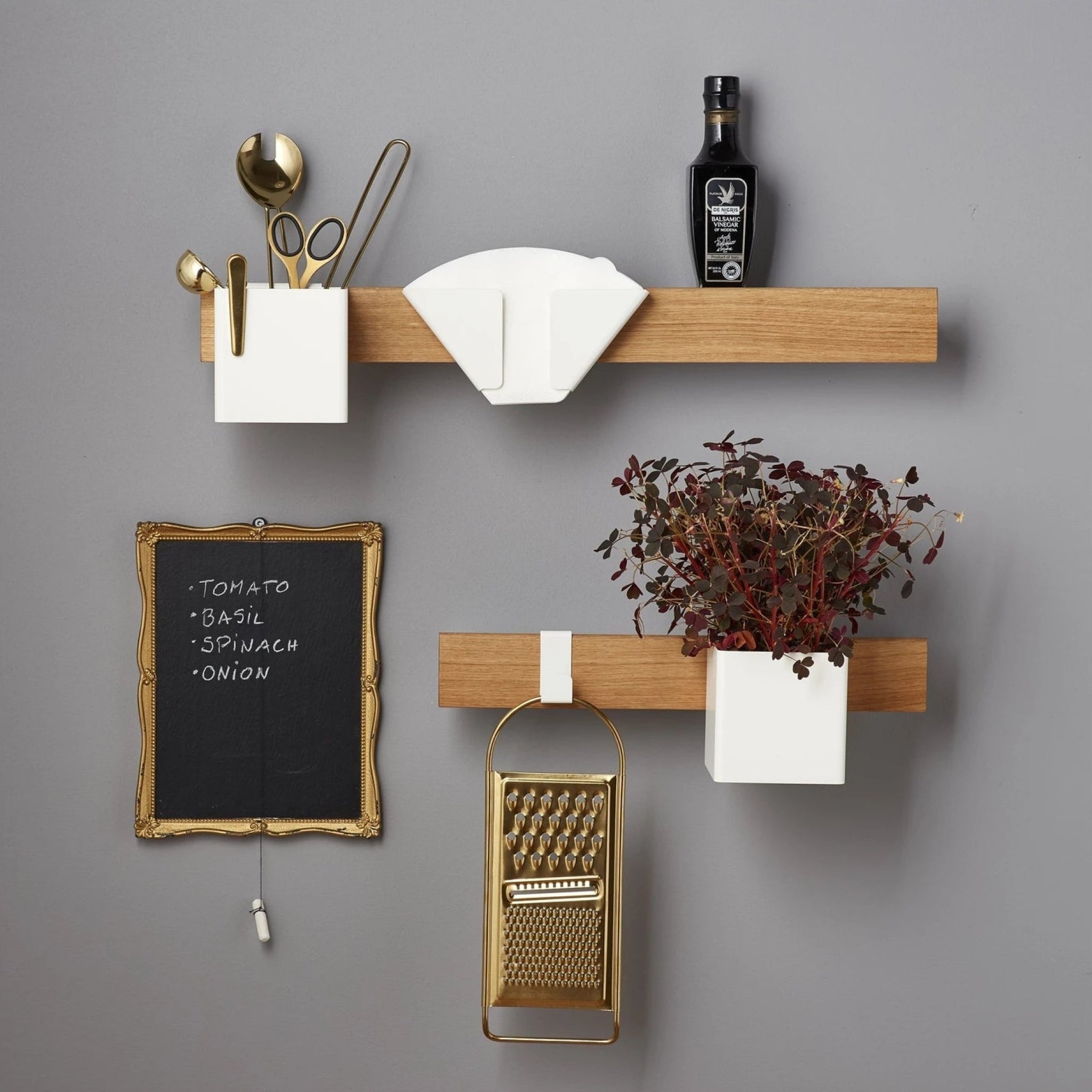 Gejst Flex Big Box White 16cm - Magnetic Rail Storage Organizer