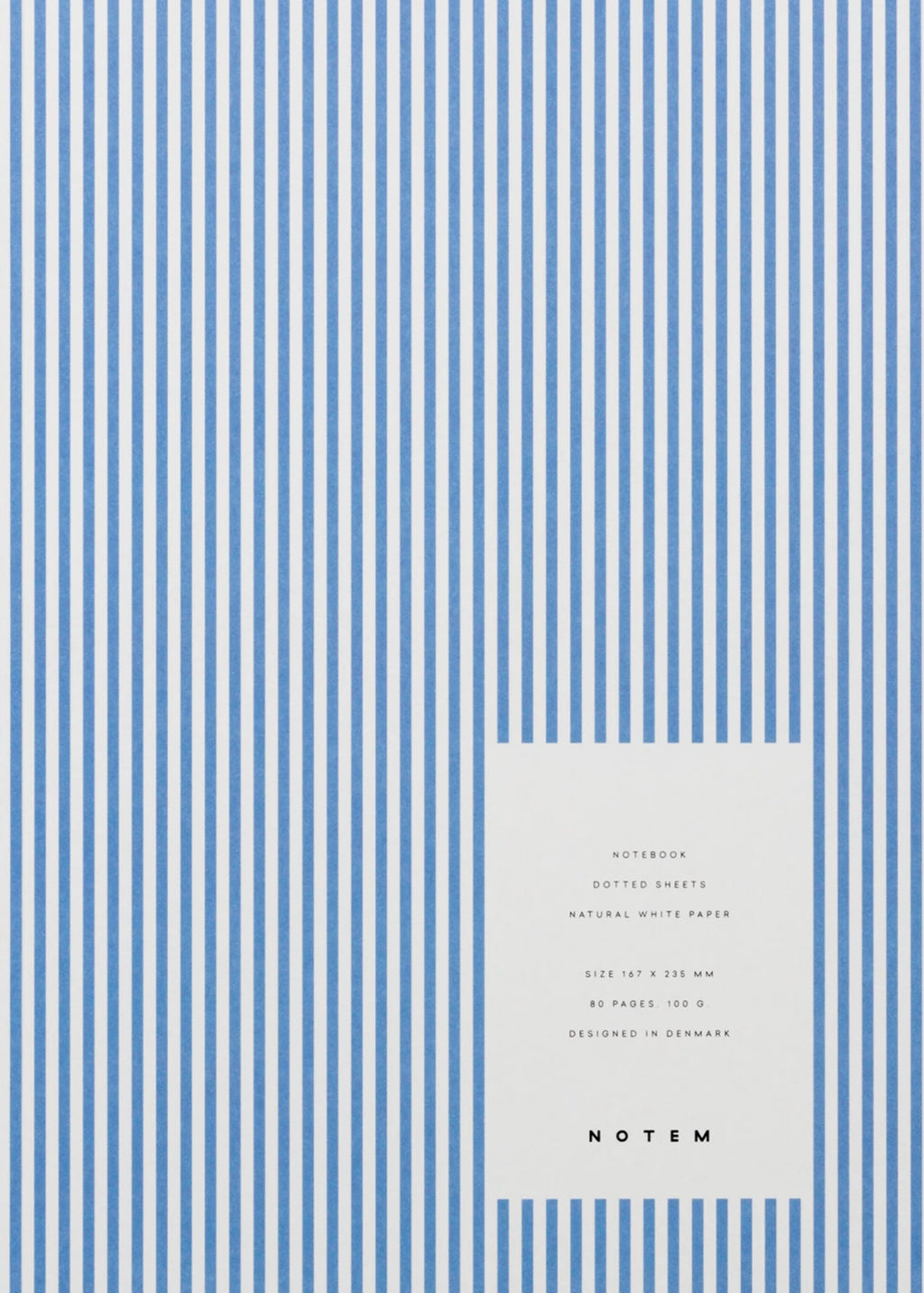 Notem Studio Vita Notebook Medium, Blue Lines