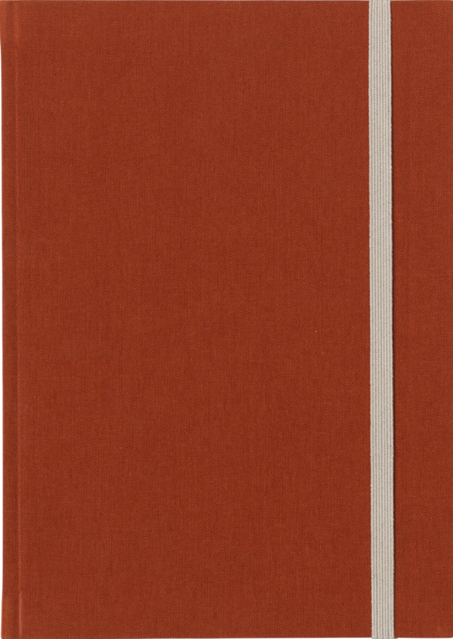 Notem Studio Bea, Notebook With Elastic Band, Dark Sienna