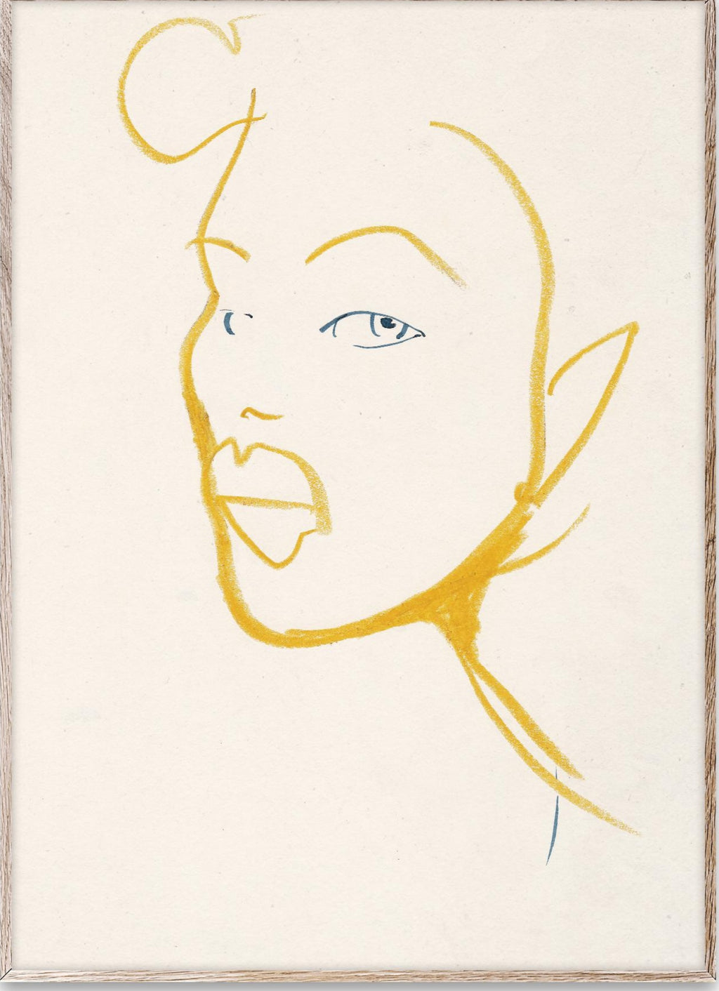 Paper Collective Silhouette 03 Poster, 50x70 Cm