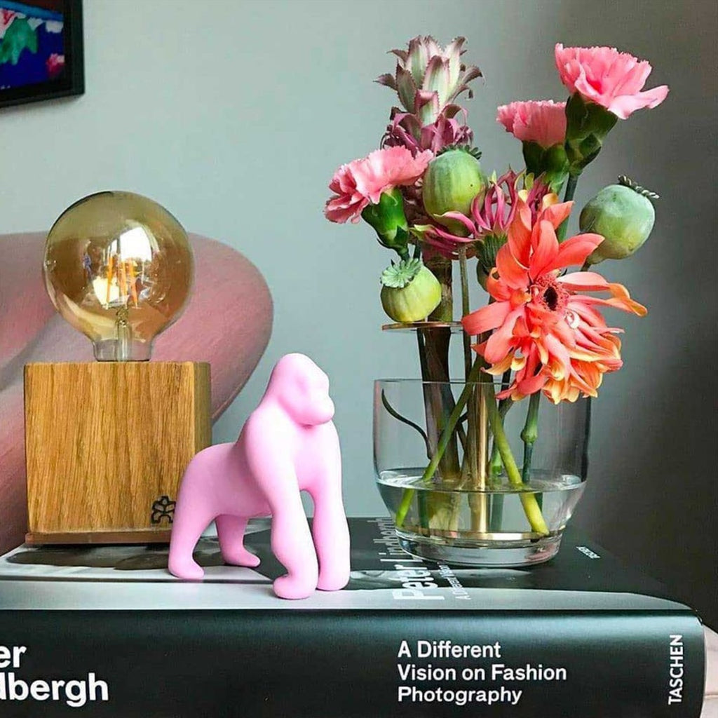 Qeeboo Kong Mini Portable Charger, Purple