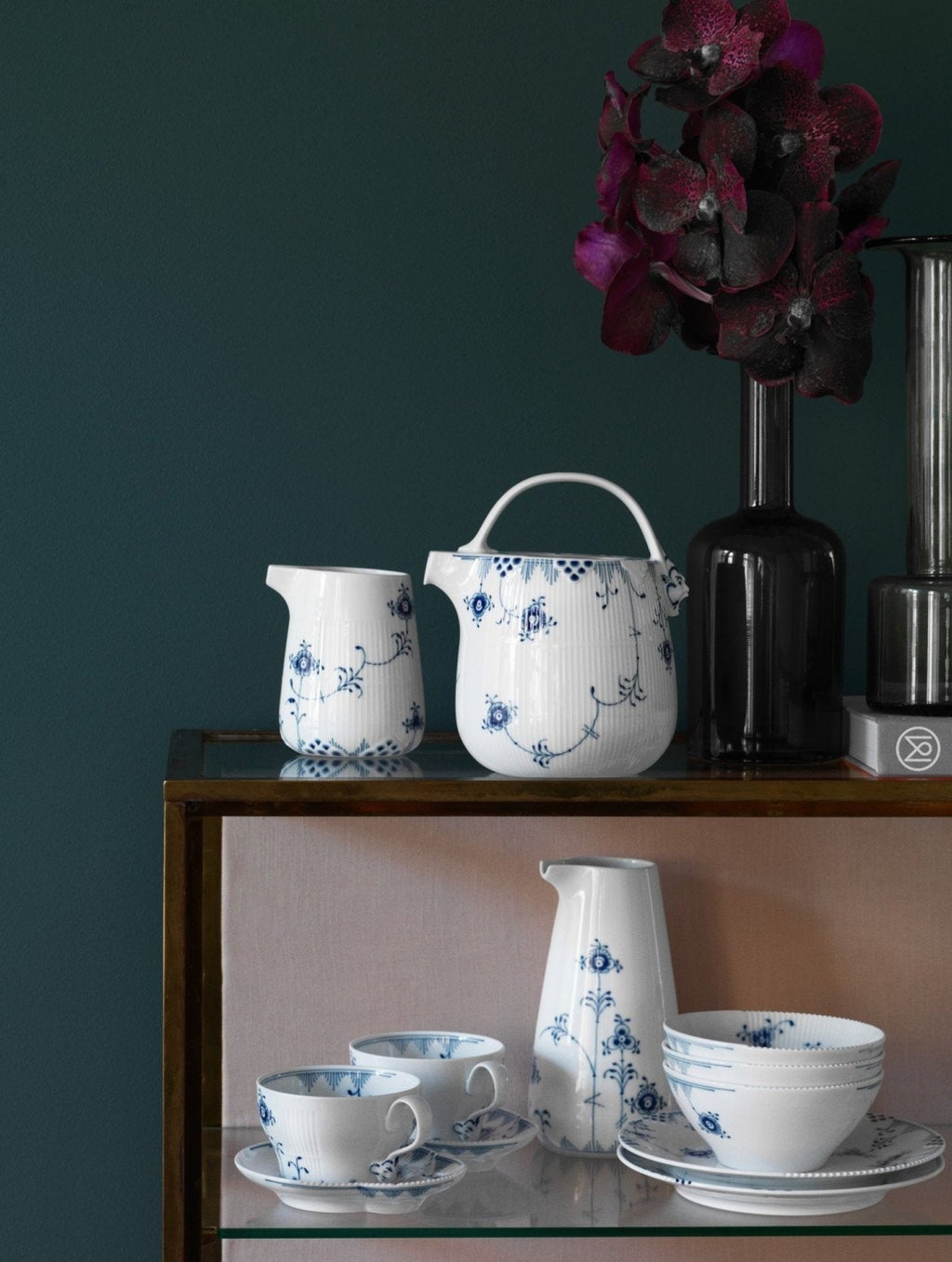 Royal Copenhagen Elements Blue Jug, 70 Cl