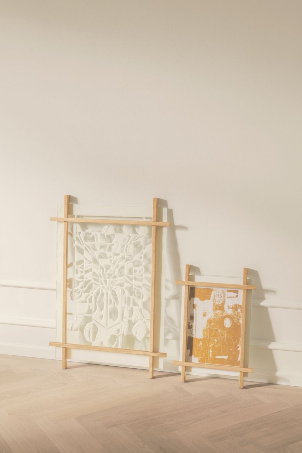 Gejst Daiku Oak A3 Picture Frame | Japanese-Nordic Floating Glass