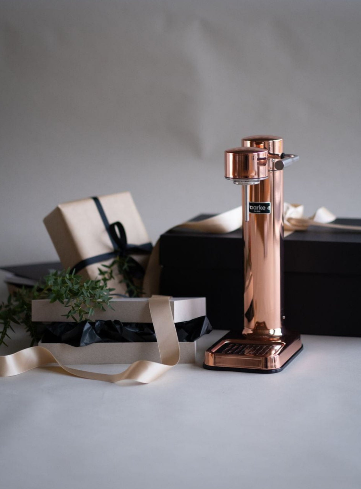 Aarke Carbonator 3 Copper Soda Maker - Stainless Steel, Bpa-free Bottle