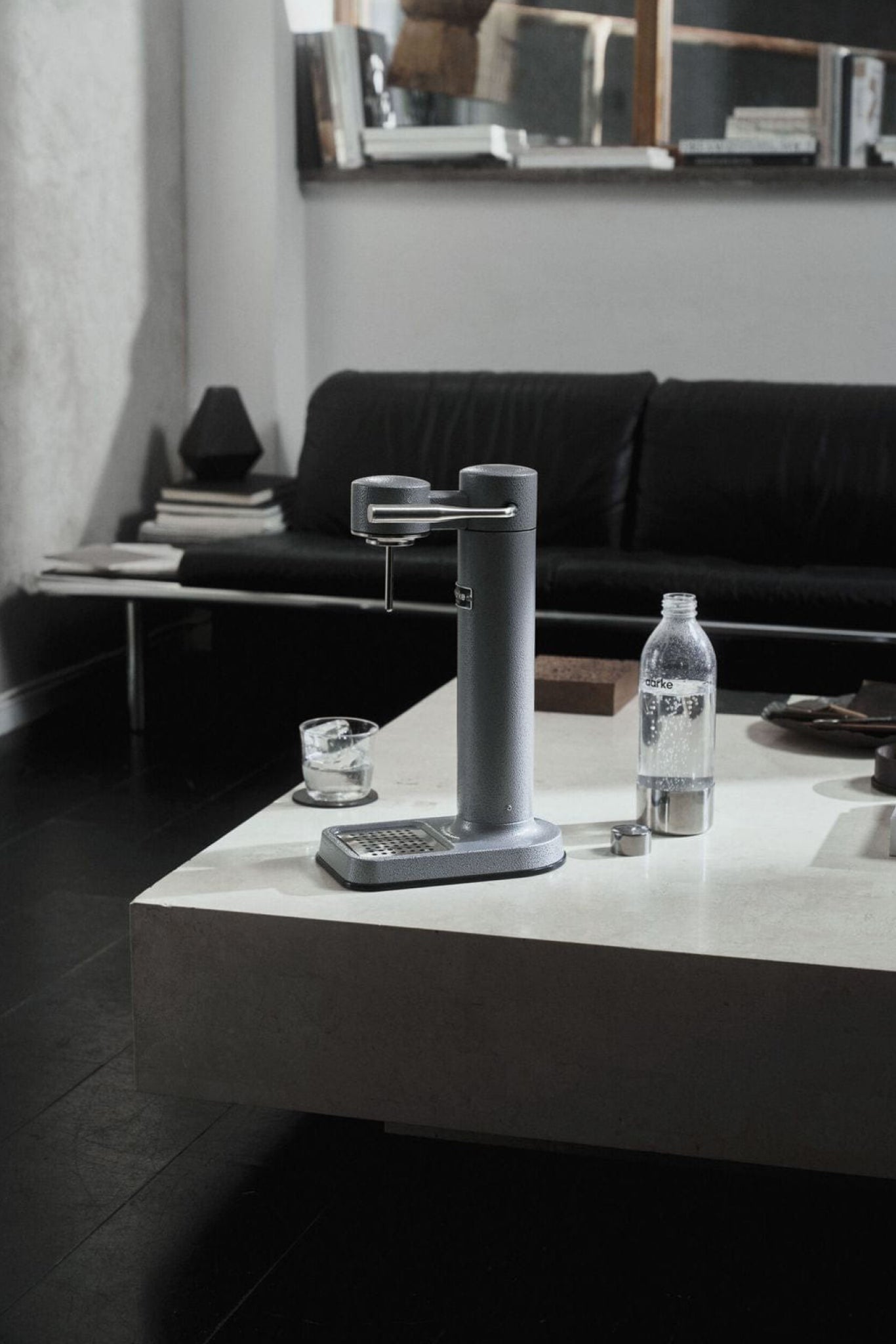 Aarke Carbonator 3 Hammertone: Premium Stainless Steel Water Bubbler