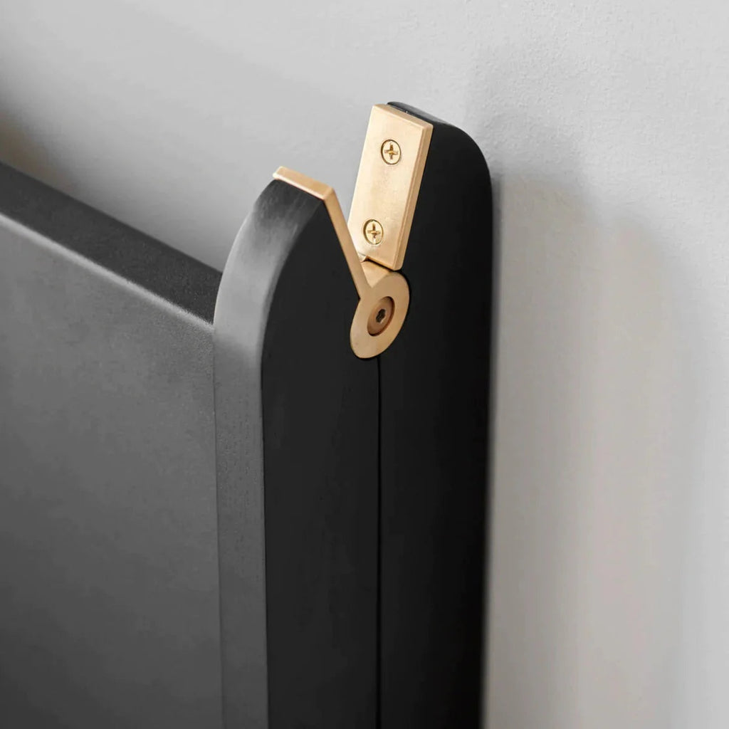 Gejst Reech Folding Stepladder - Black, Wall-mountable Compact Ladder