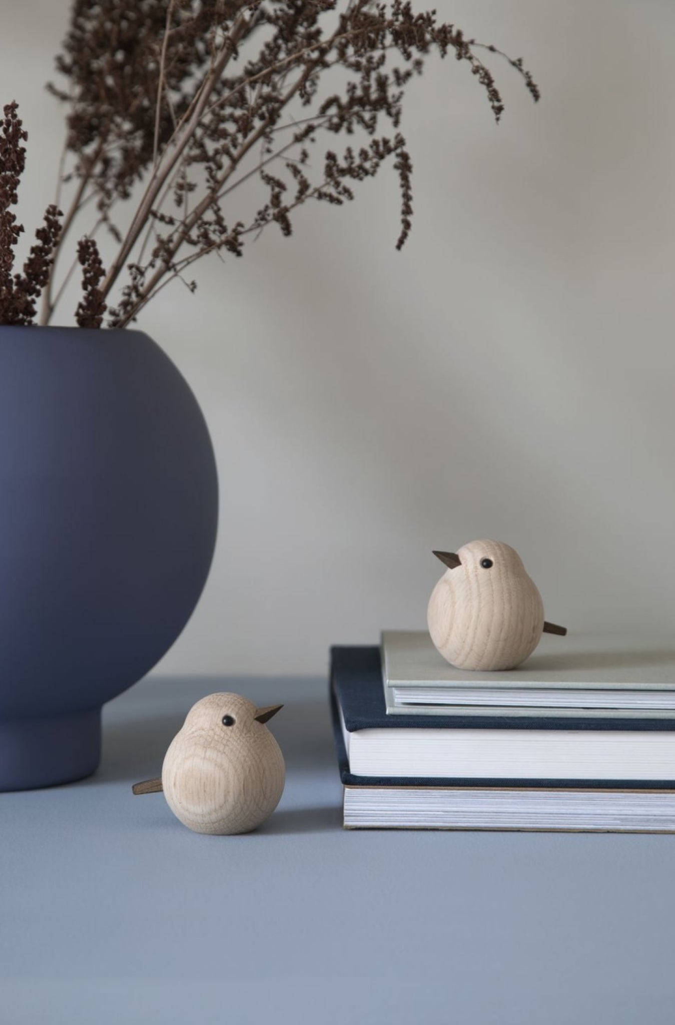 Novoform Design Papa Sparrow Decorative Figure, Natural Oak