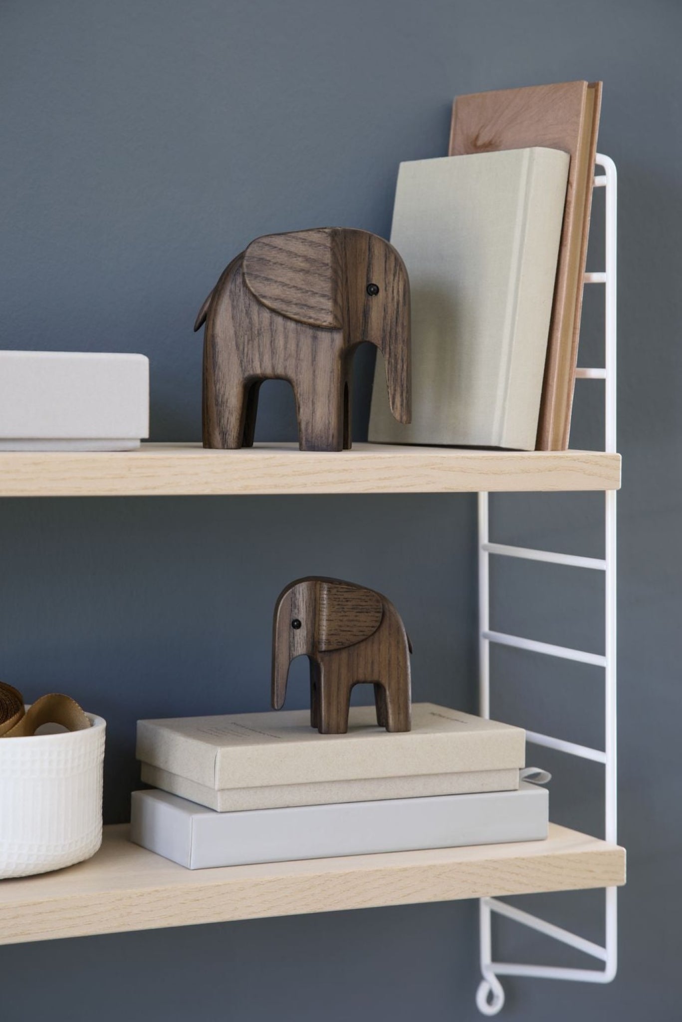 Novoform Design Elephant Decorative Figure, Ash Stained