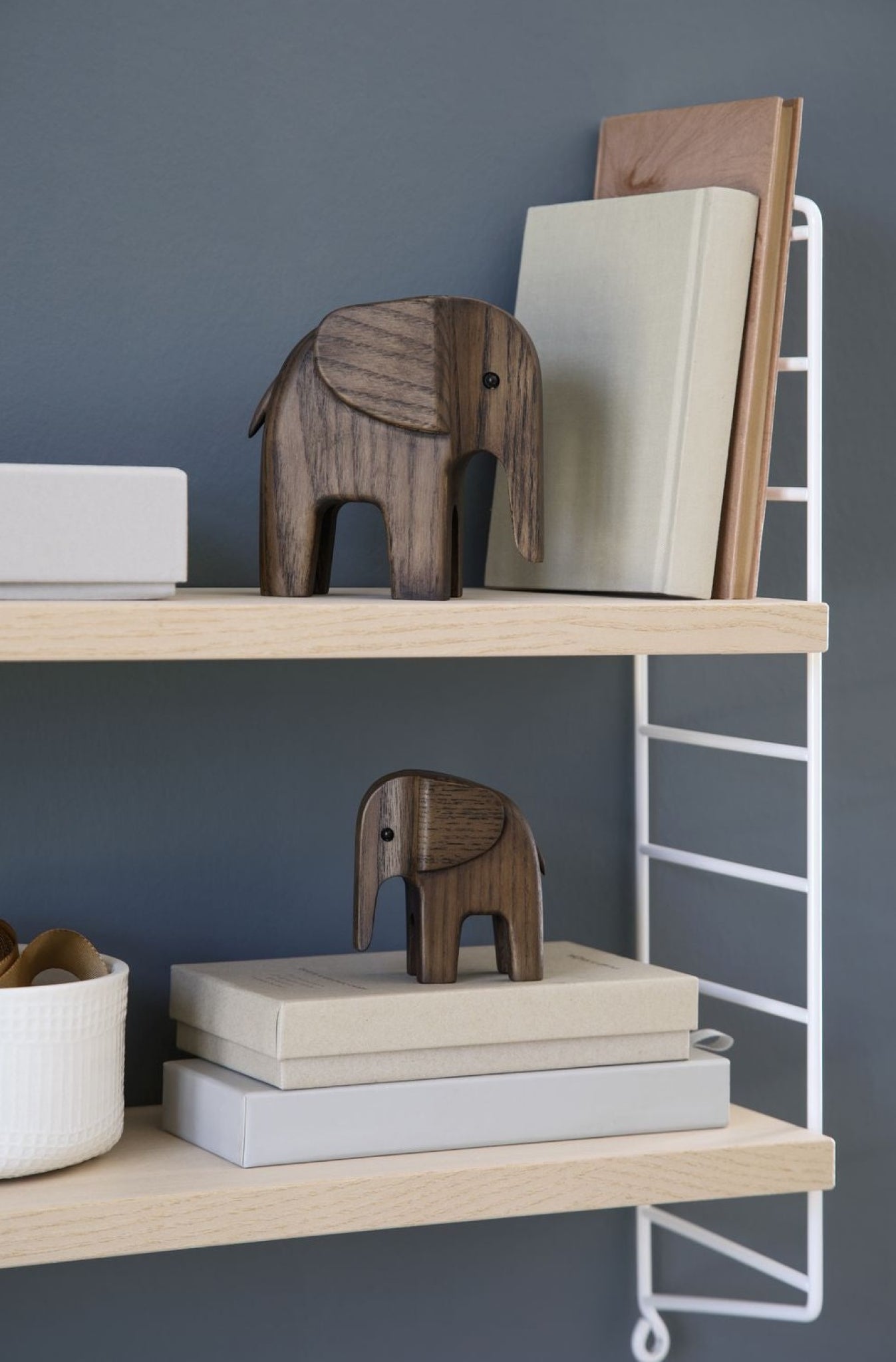 Novoform Design Elephant Decorative Figure, Ash Stained