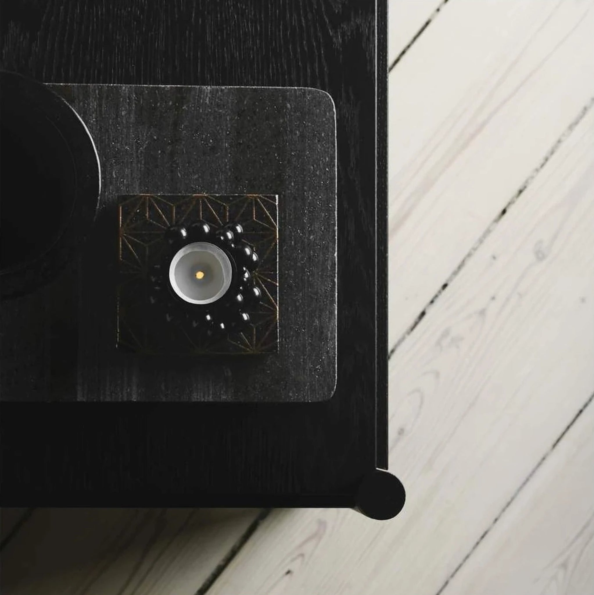 Gejst Sceene Bookcase G Black Oak — Modular Shelf System 45×93×39 Cm